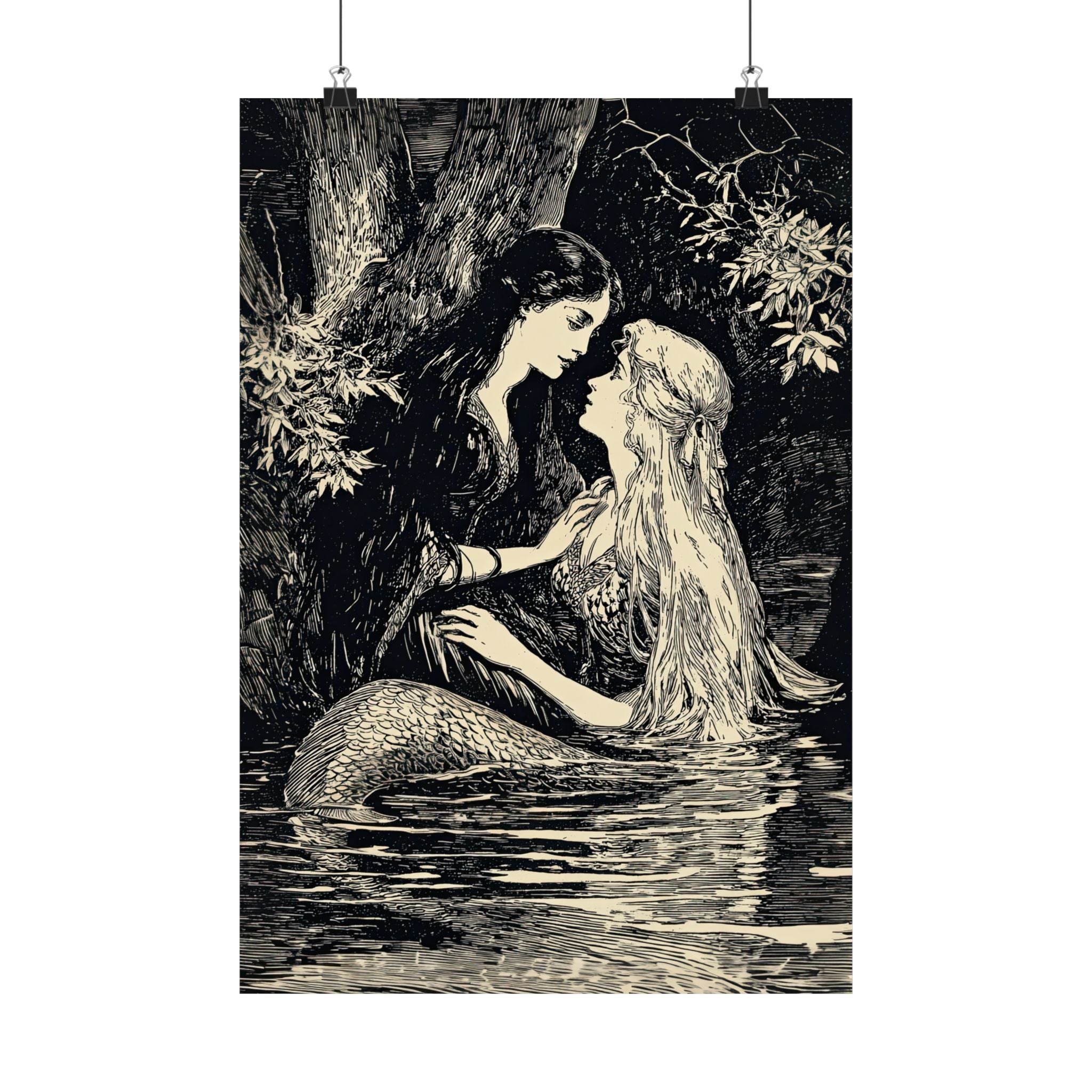 Mermaid Fairy Midnight Kiss