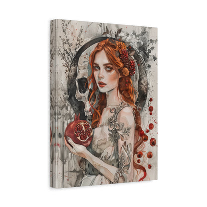 1.25" Matte Canvas - Persephone’s Pomegranate Curse