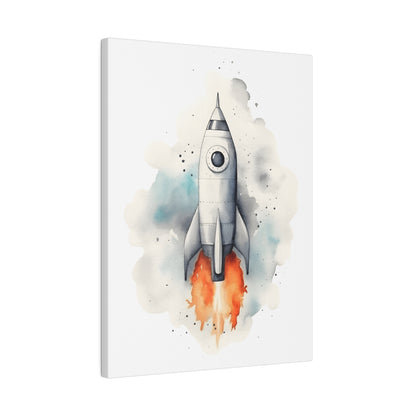 .75&quot; Matte Canvas - Cosmic Liftoff Dreams