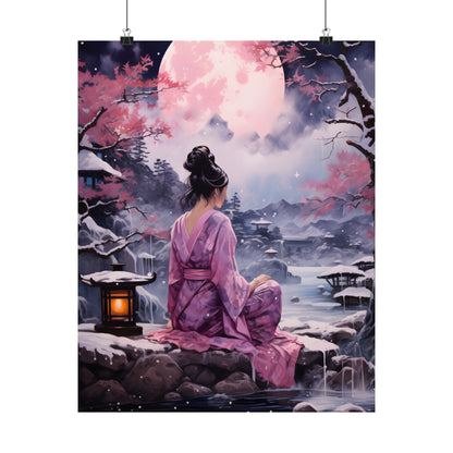 Moonlit Sakura Serenity