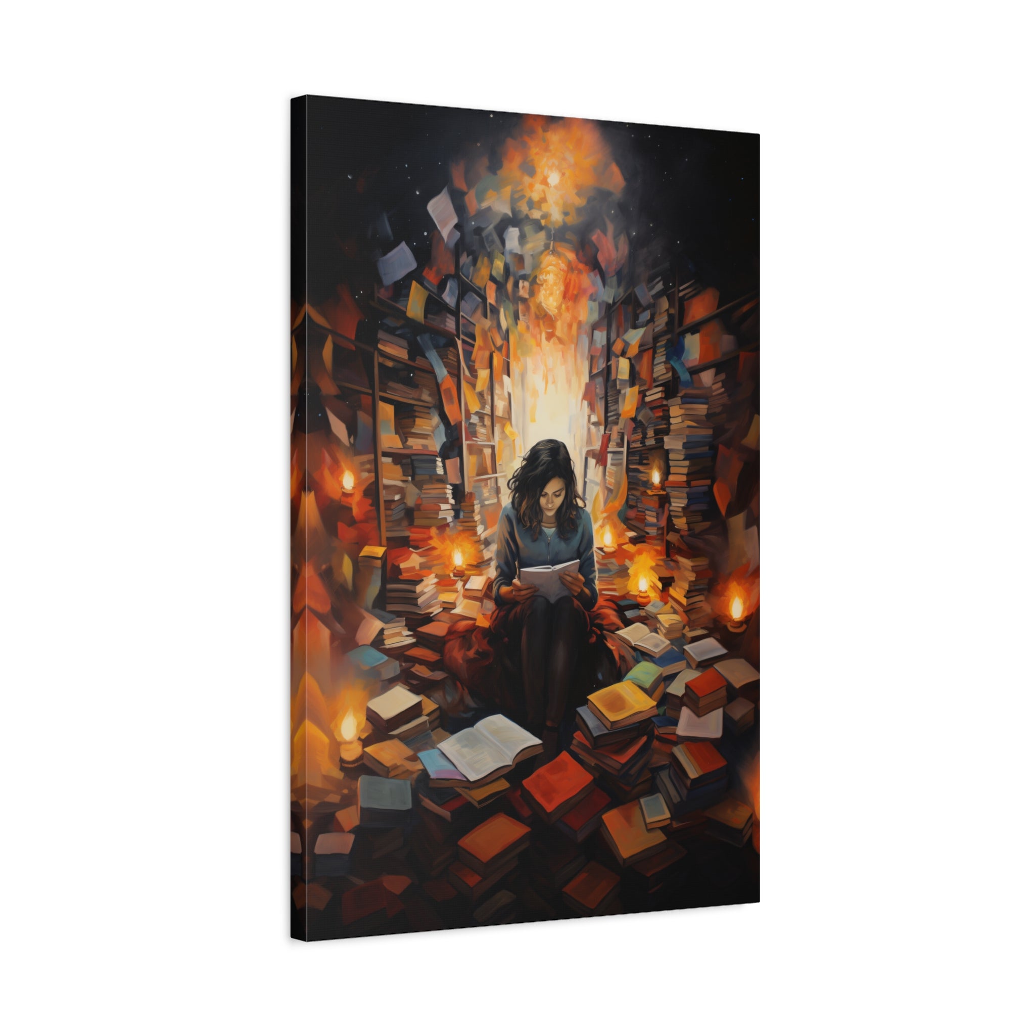 1.25" Matte Canvas - The Sanctuary of Stories