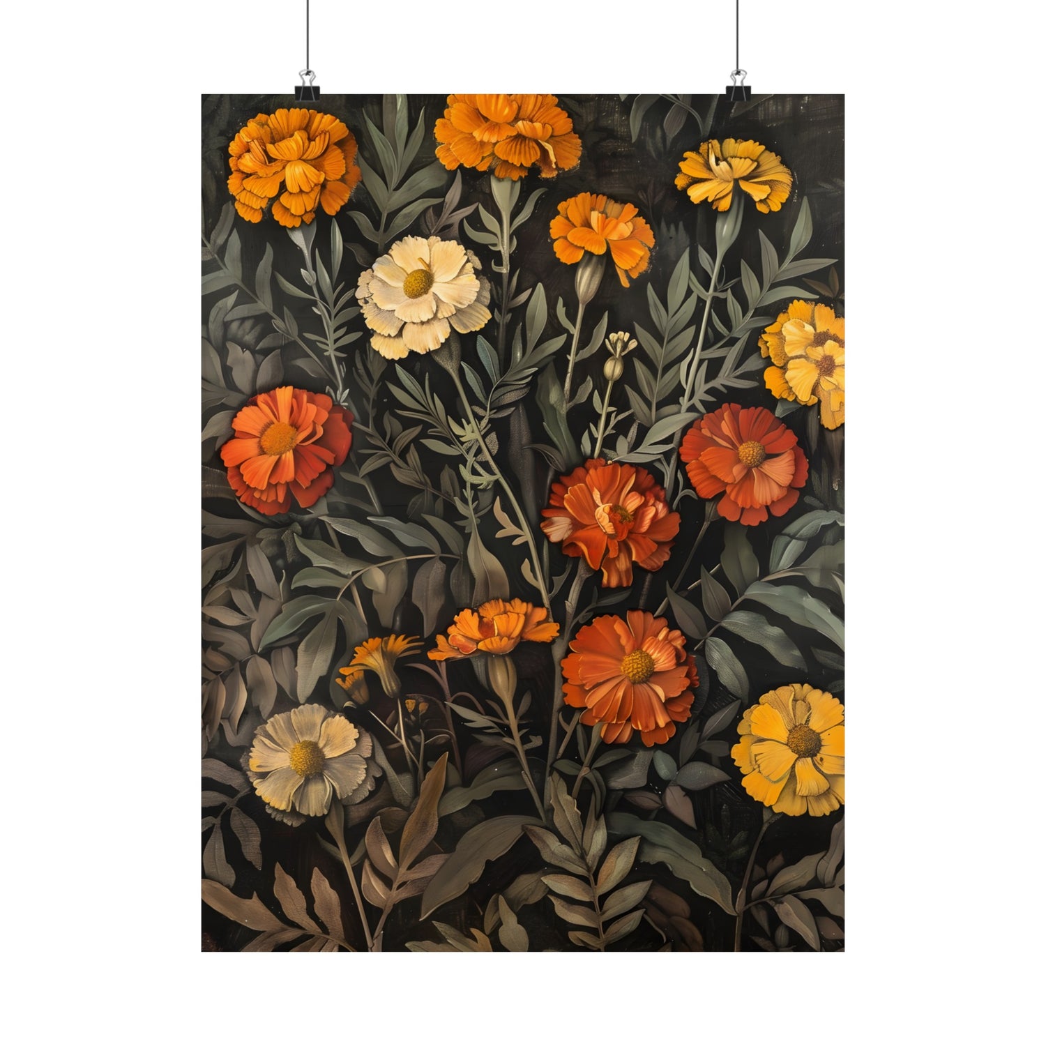 Marigold Midnight Garden