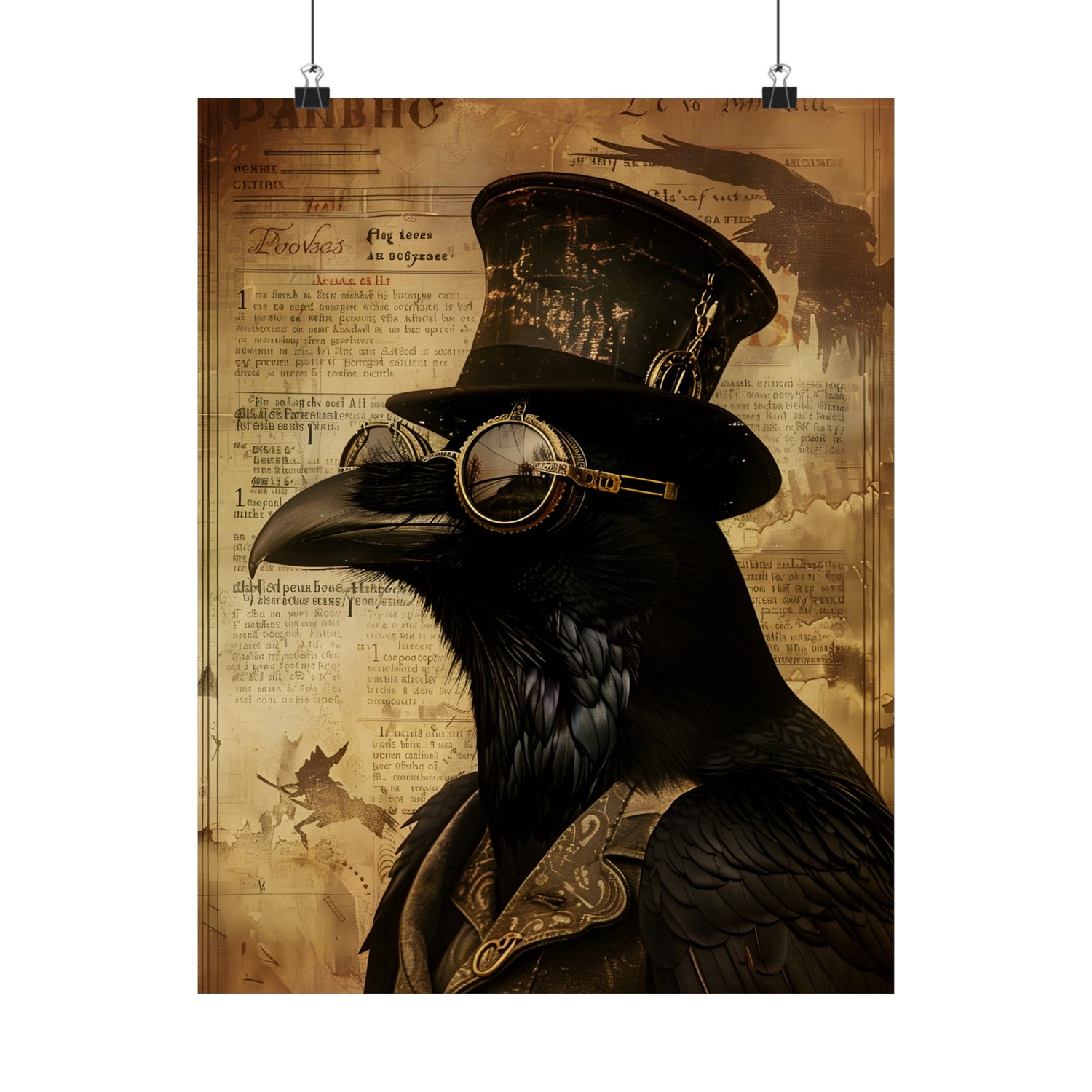 Steampunk Raven&