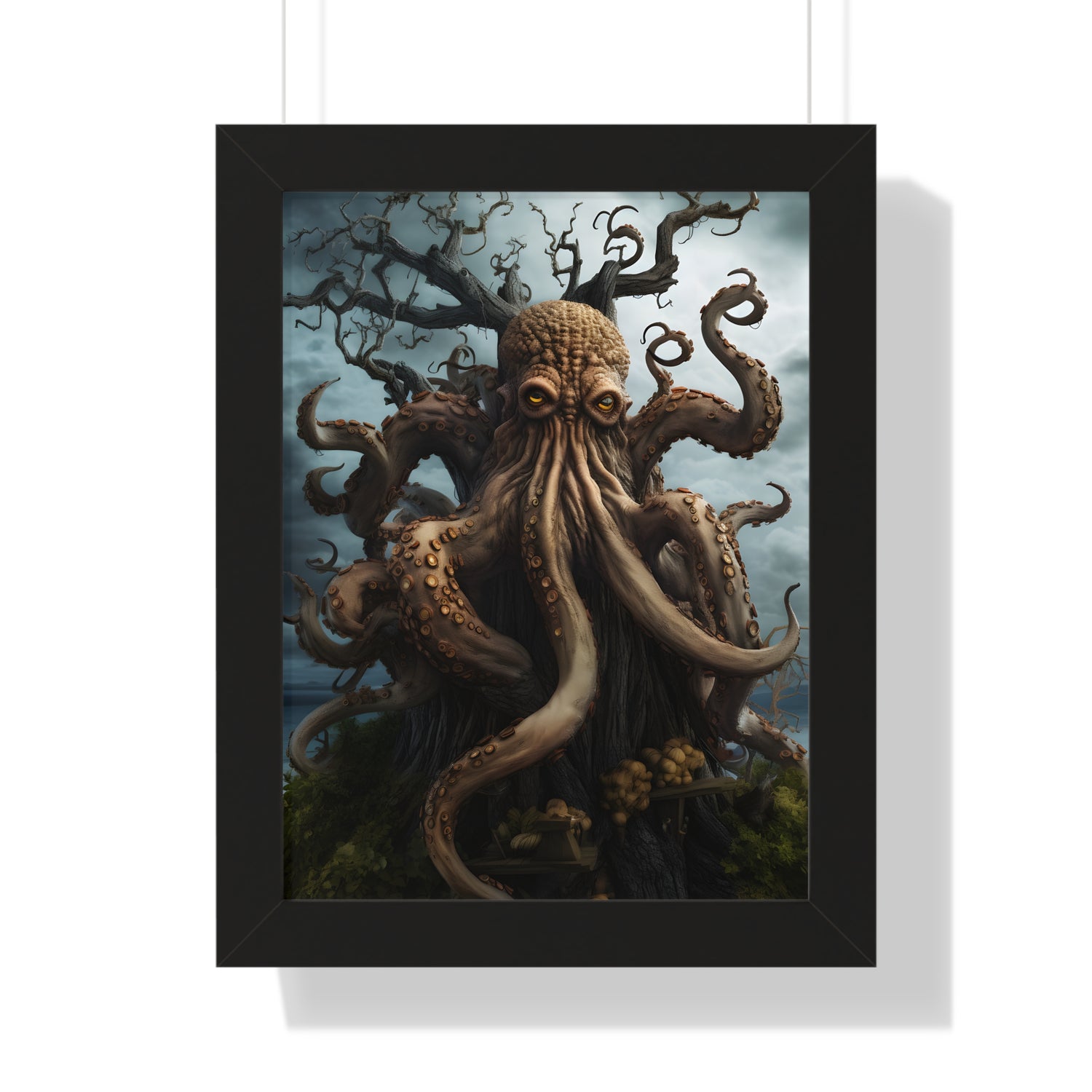 Framed Paper Print - Cthulhu&