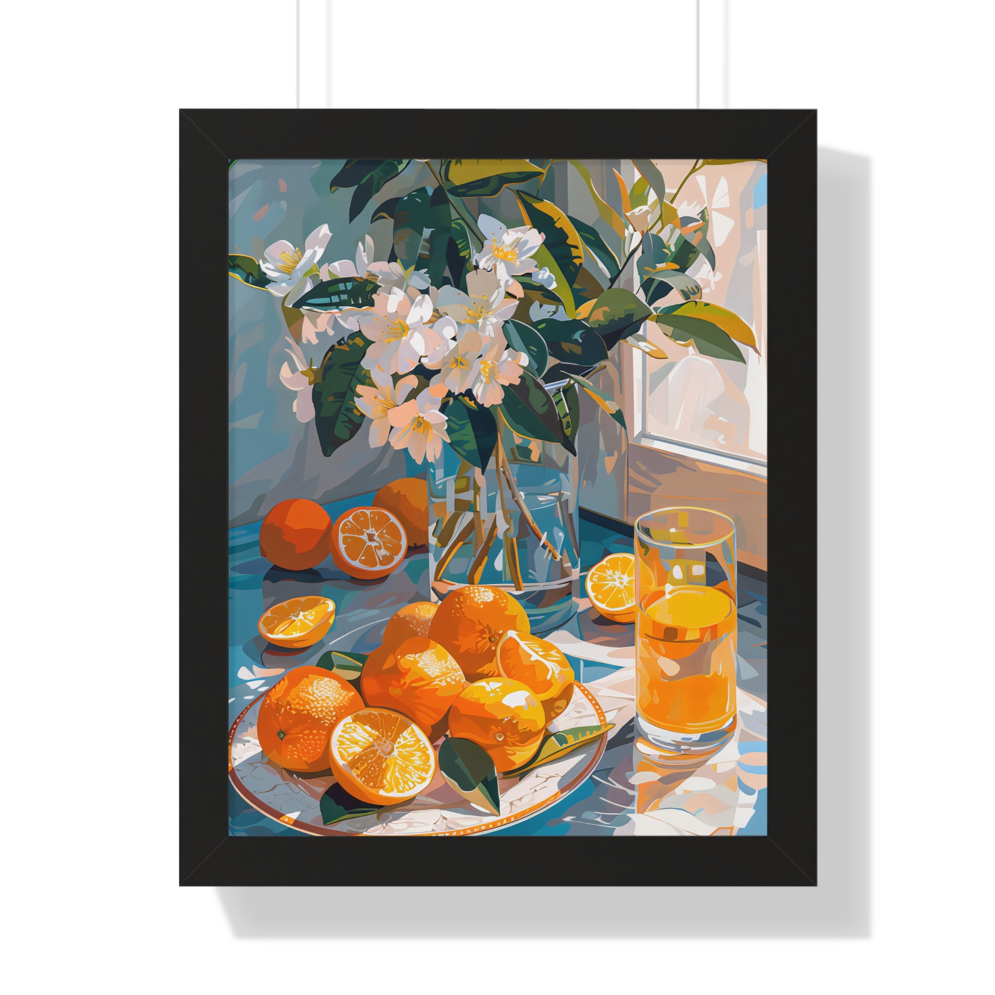 Framed Paper Print - Citrus Blossom Morning
