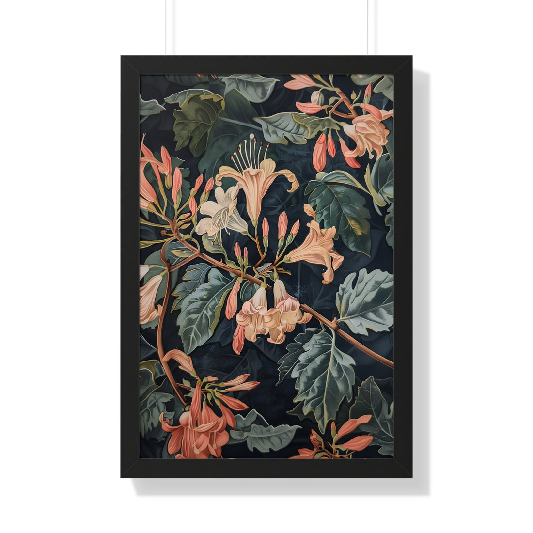 Framed Paper Print - Honeysuckle&