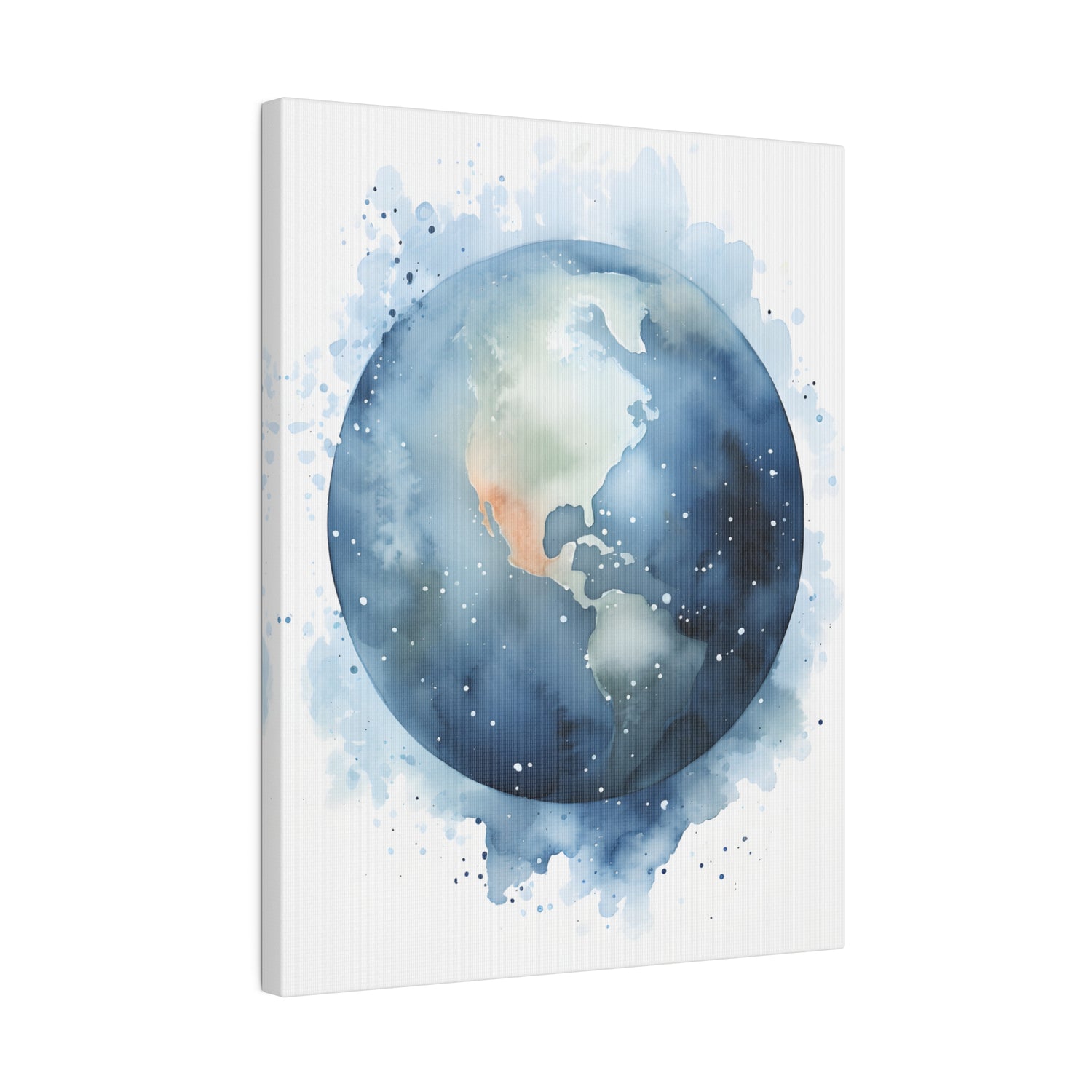 .75&quot; Matte Canvas - Celestial Splash Globe