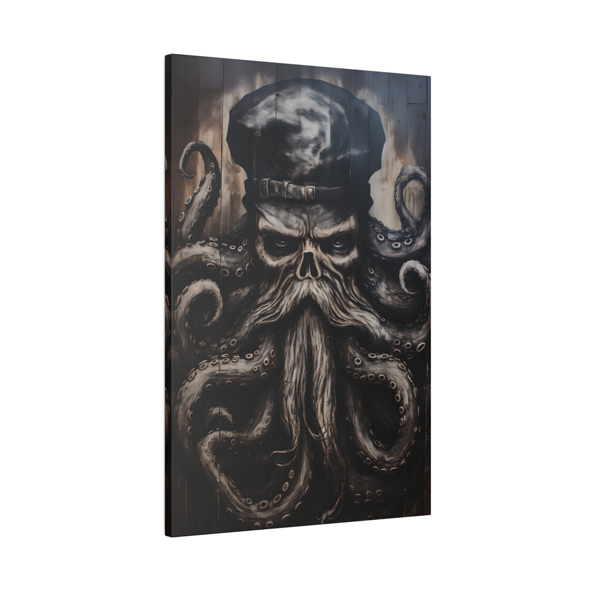 .75&quot; Matte Canvas - Kraken Captain&