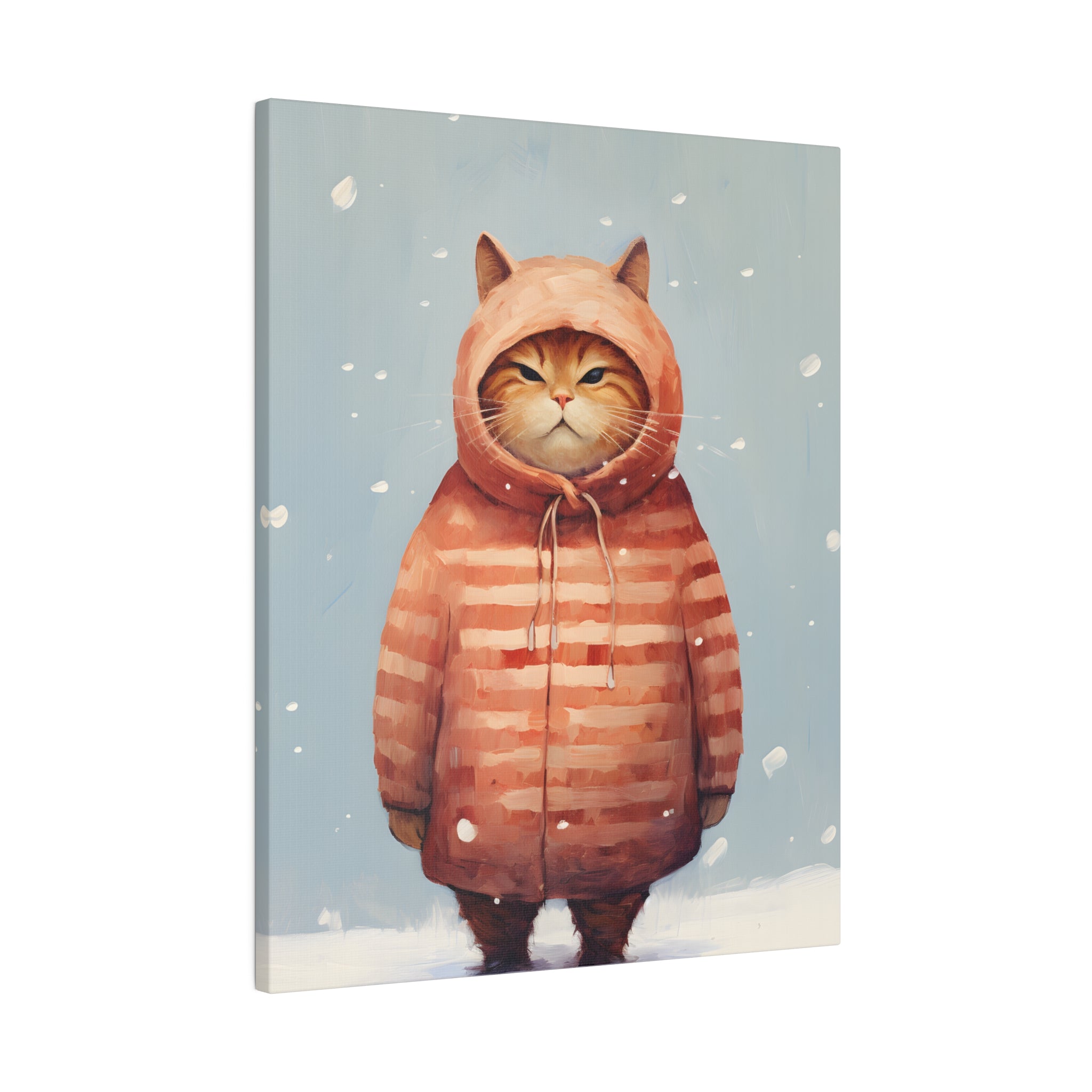 .75&quot; Matte Canvas - Grumpy Winter Floof