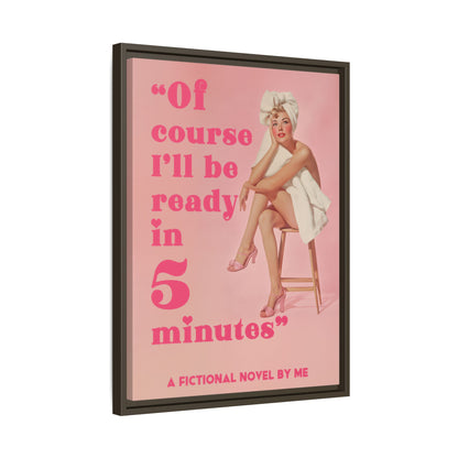 Framed Canvas - Ready in 5 Minutes