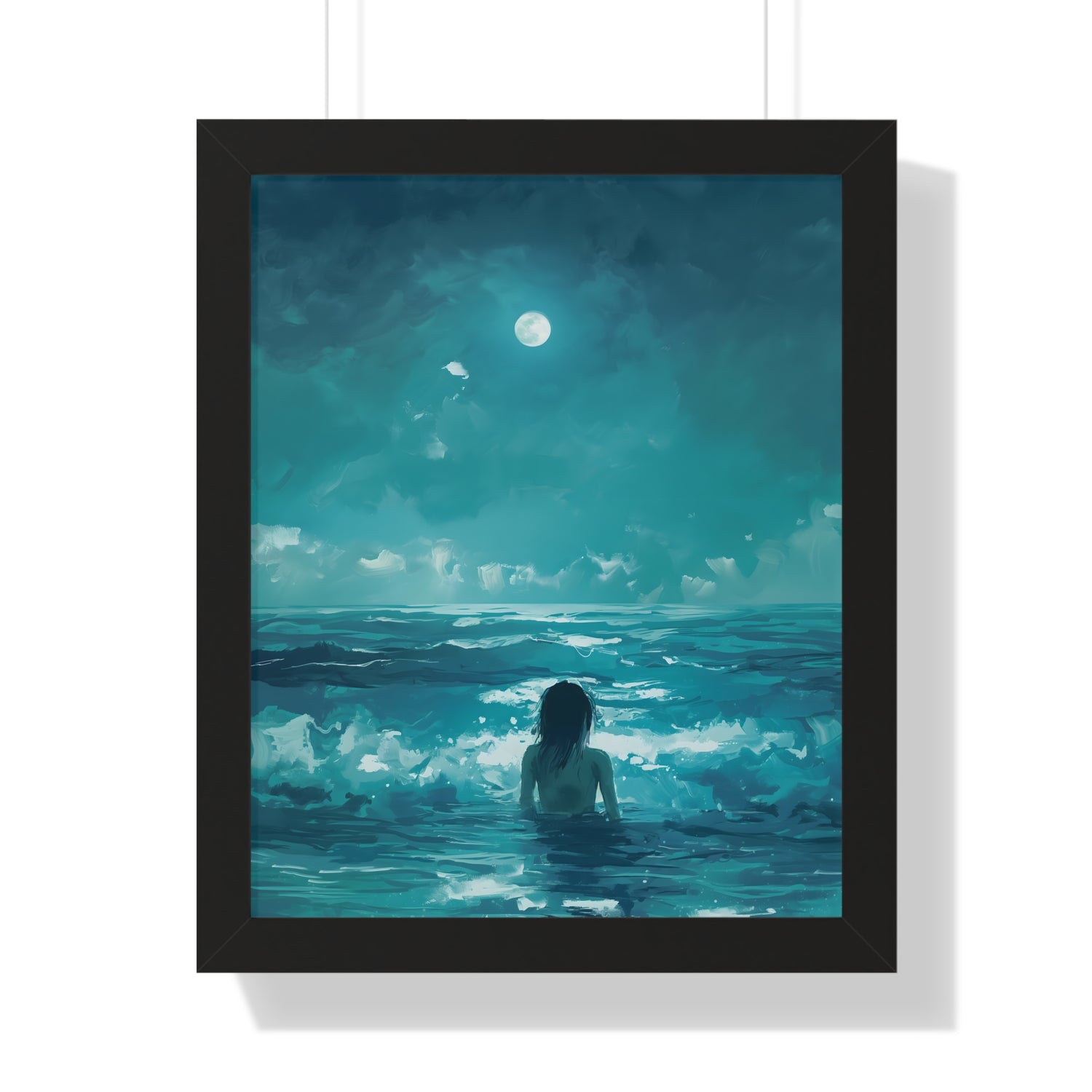 Framed Paper Print - Married to the Sea