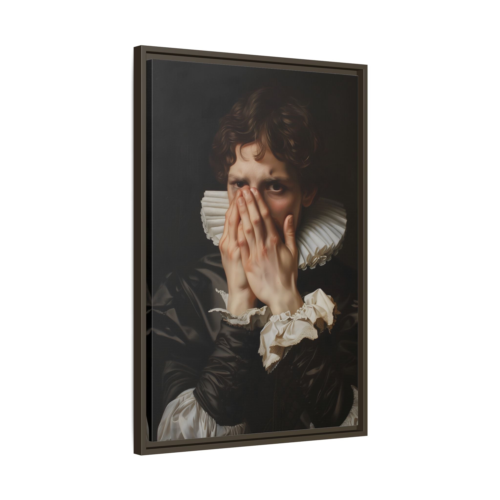 Framed Canvas - The Foul Flush Reaction
