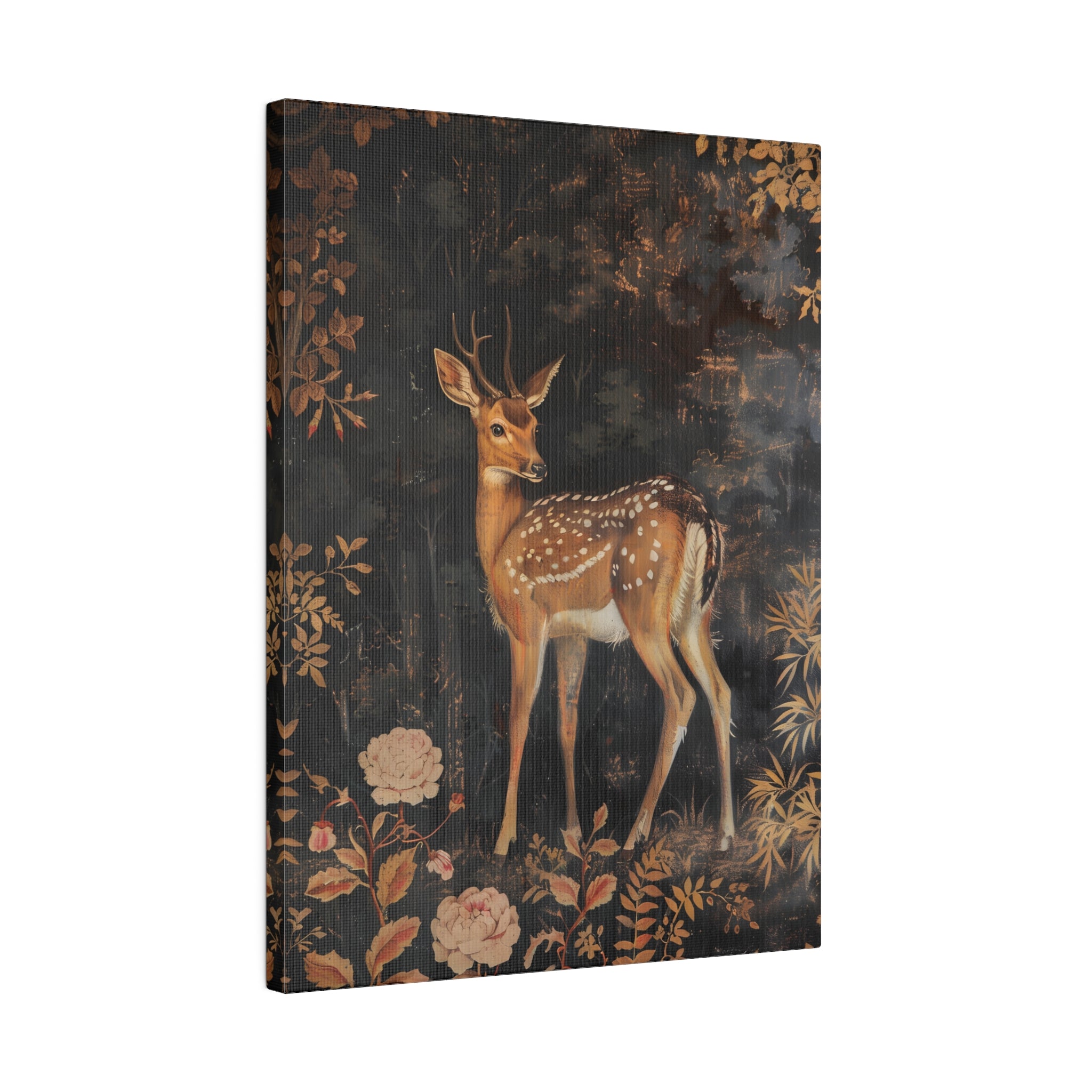 .75&quot; Matte Canvas - Enchanted Forest Doe