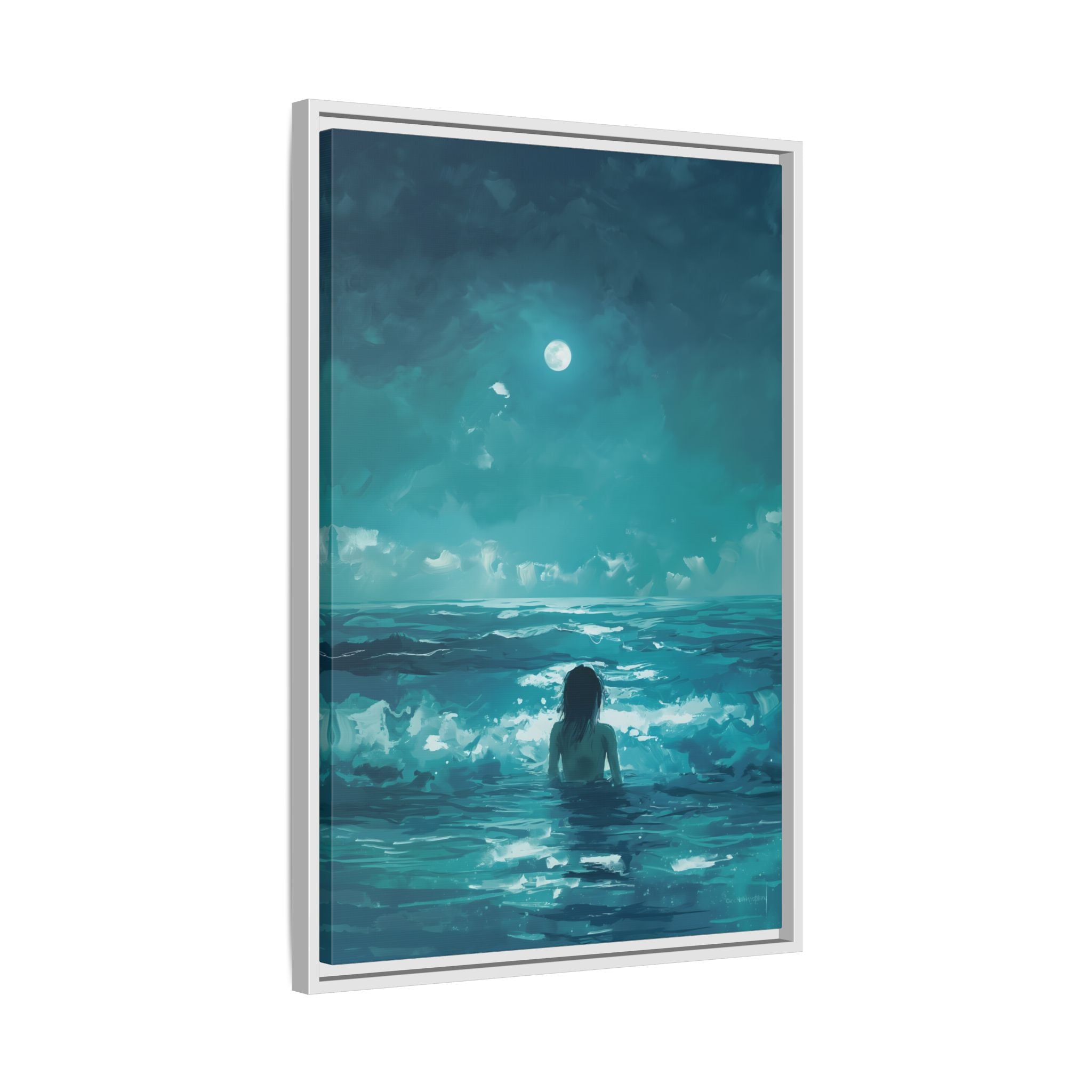 Framed Canvas - Married to the Sea