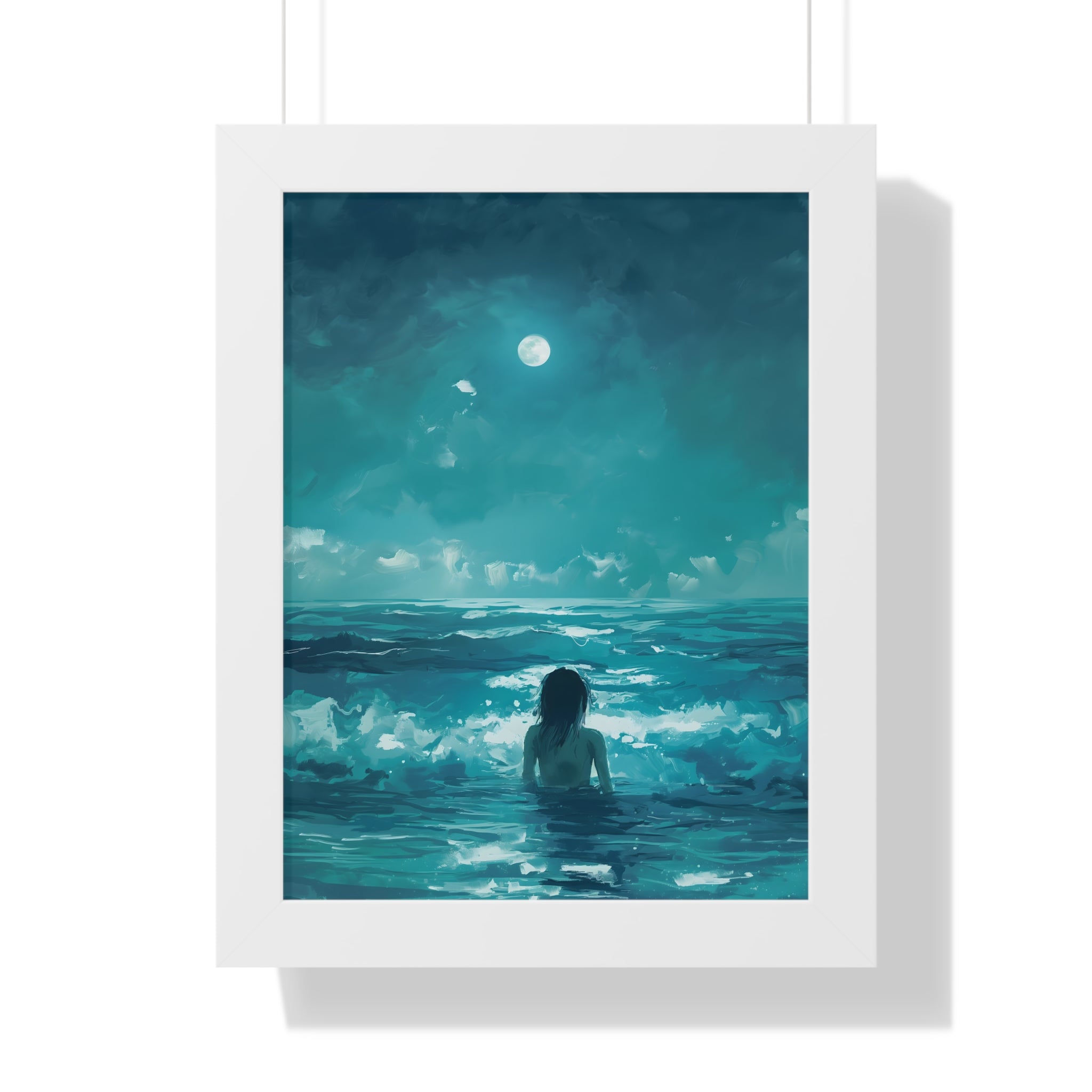 Framed Paper Print - Married to the Sea