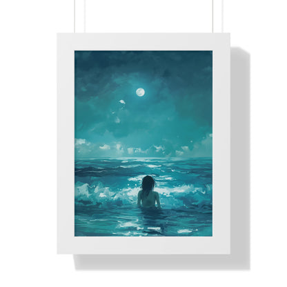 Framed Paper Print - Married to the Sea