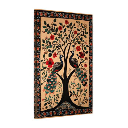 .75" Matte Canvas - Lovers Under Blooming Canopy
