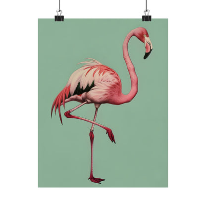Pink Flamingo Tropical