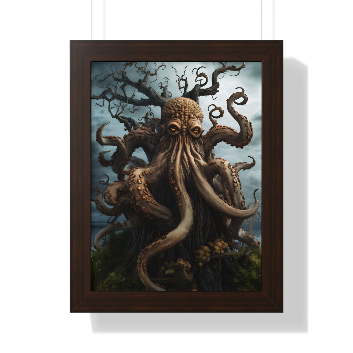 Framed Paper Print - Cthulhu&