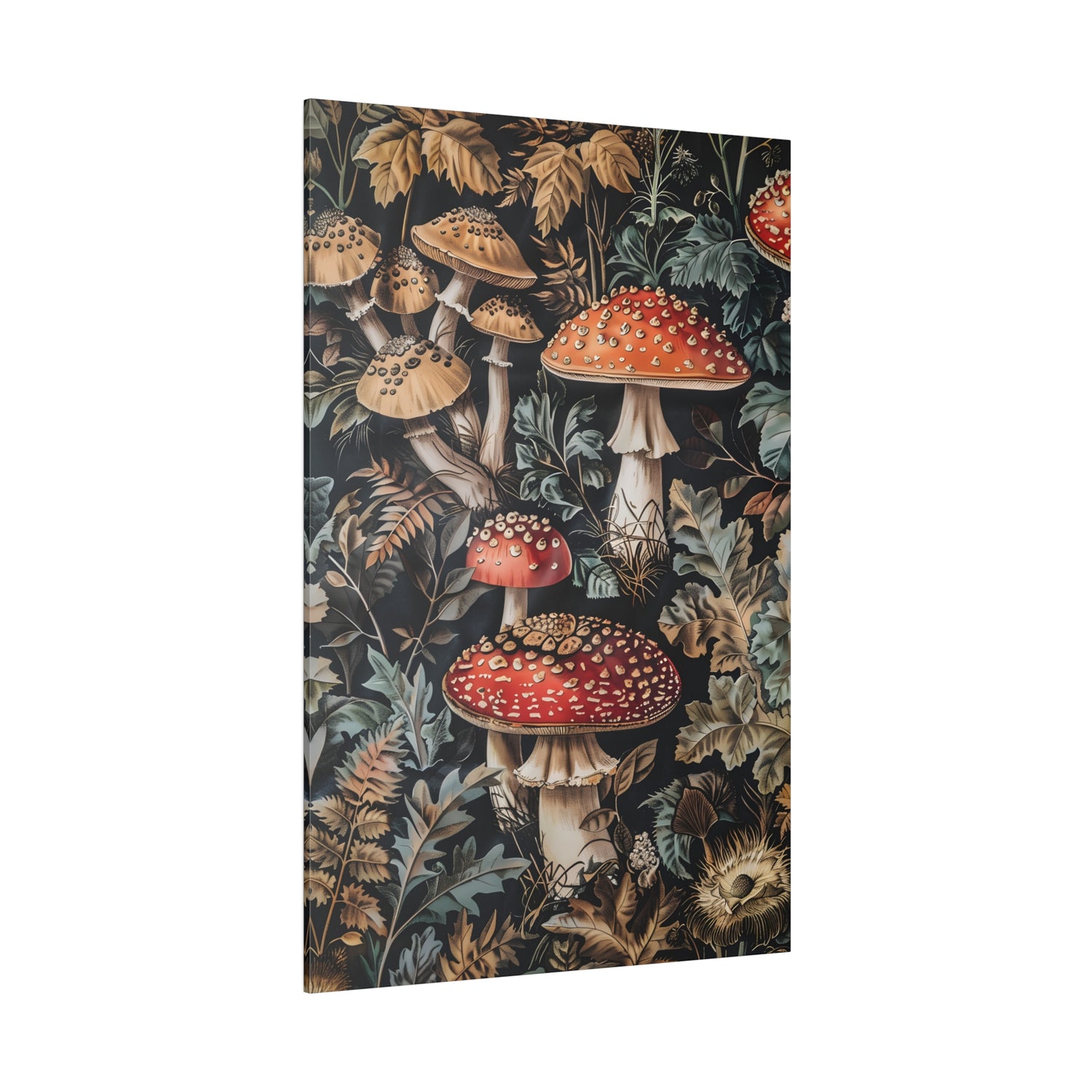 .75&quot; Matte Canvas - Midnight Mycological Reverie