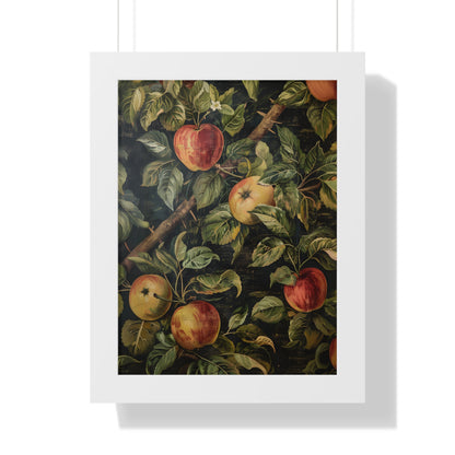 Framed Paper Print - Orchard Harvest Apples