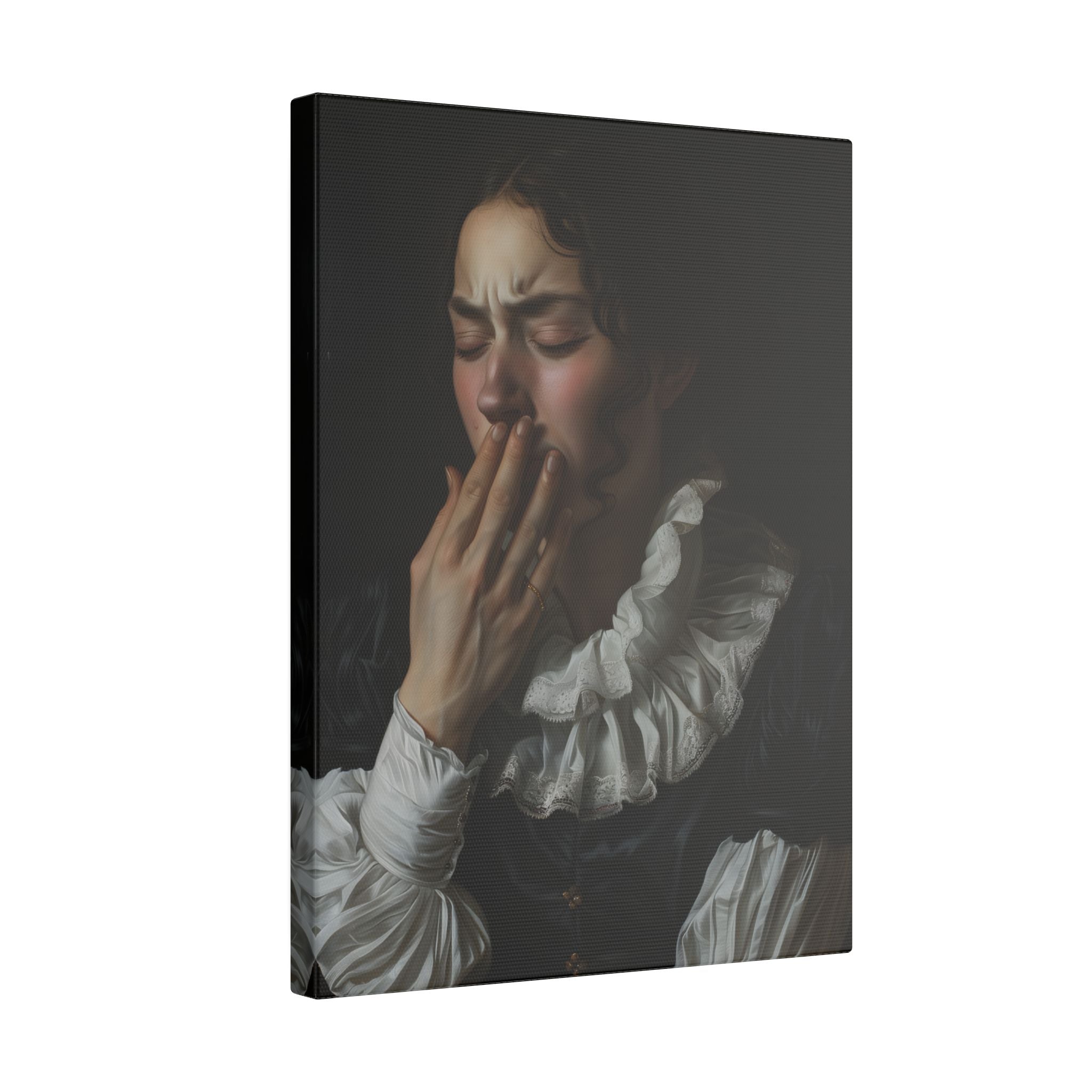 .75" Matte Canvas - Oh No, It Hit Me