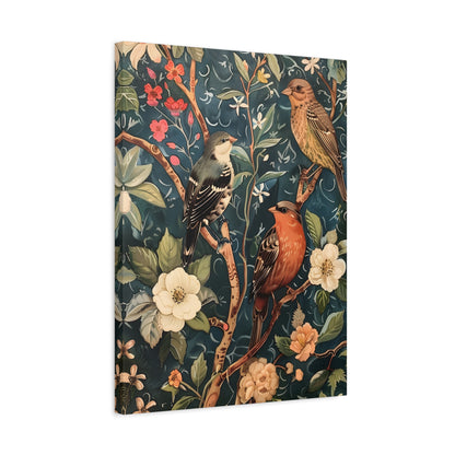 1.25" Matte Canvas - Robin and Sparrow Symphony