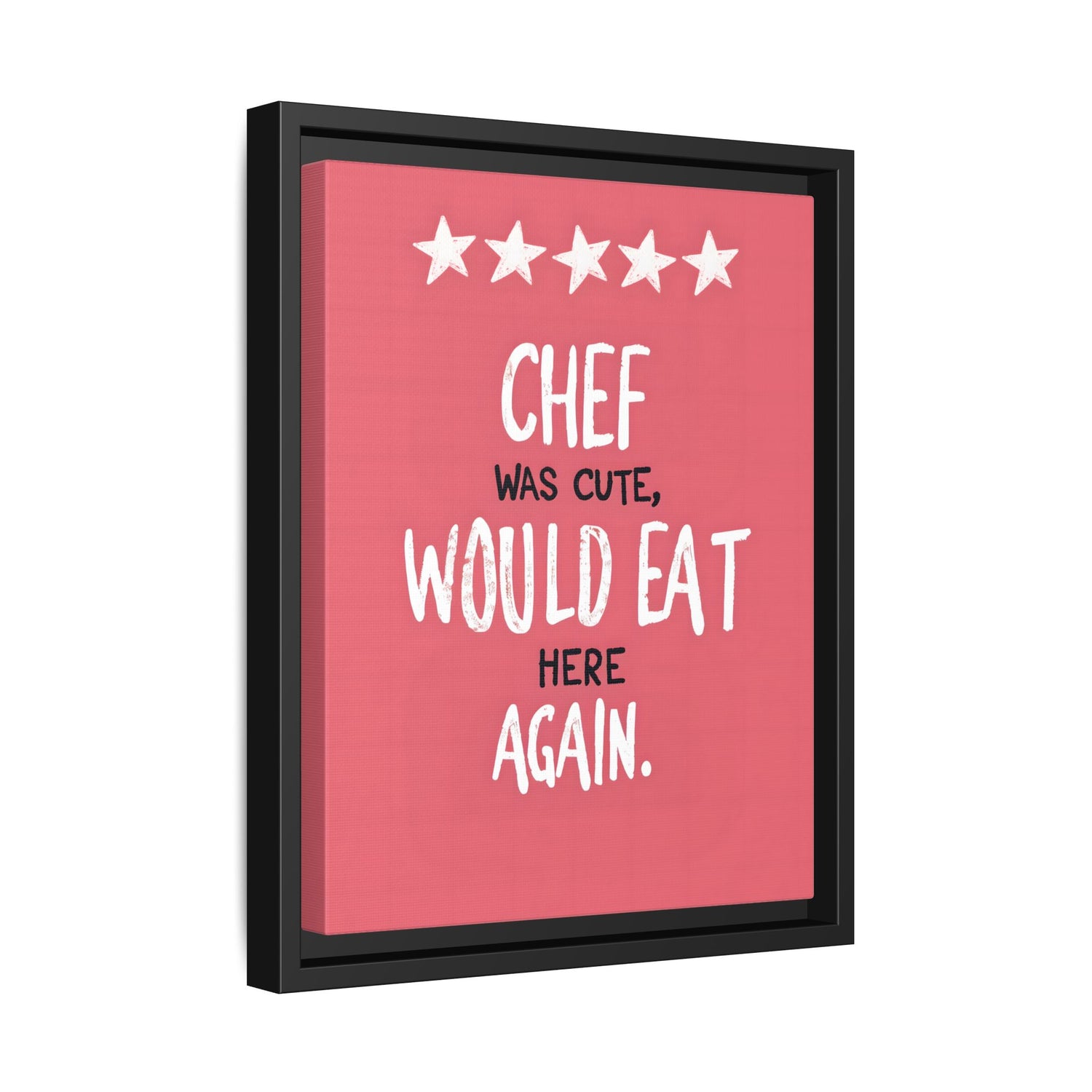 Framed Canvas - Chef’s Charm