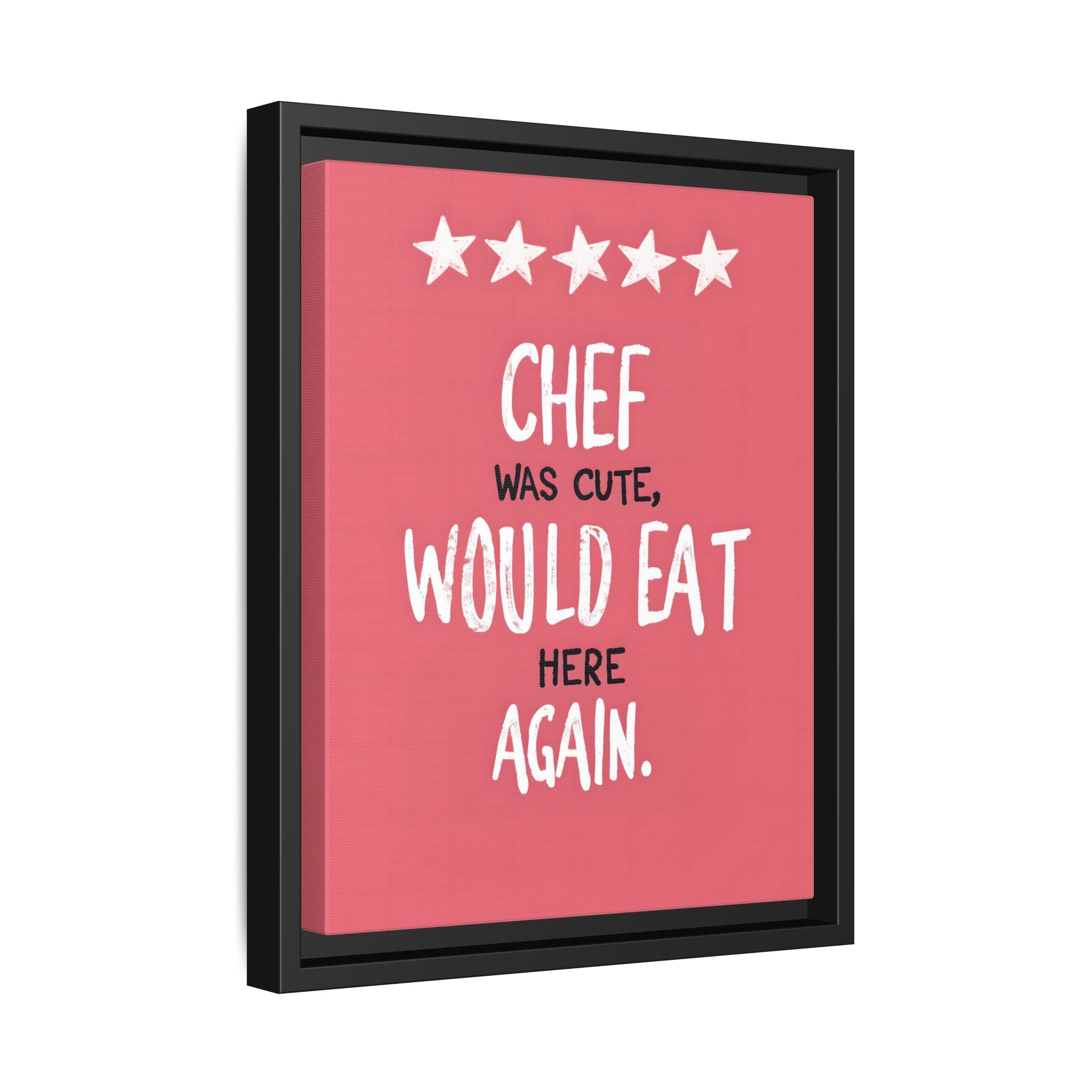 Framed Canvas - Chef’s Charm