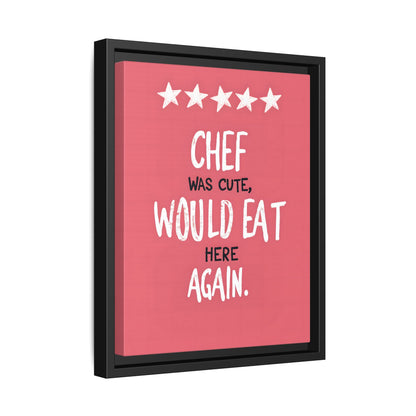 Framed Canvas - Chef’s Charm