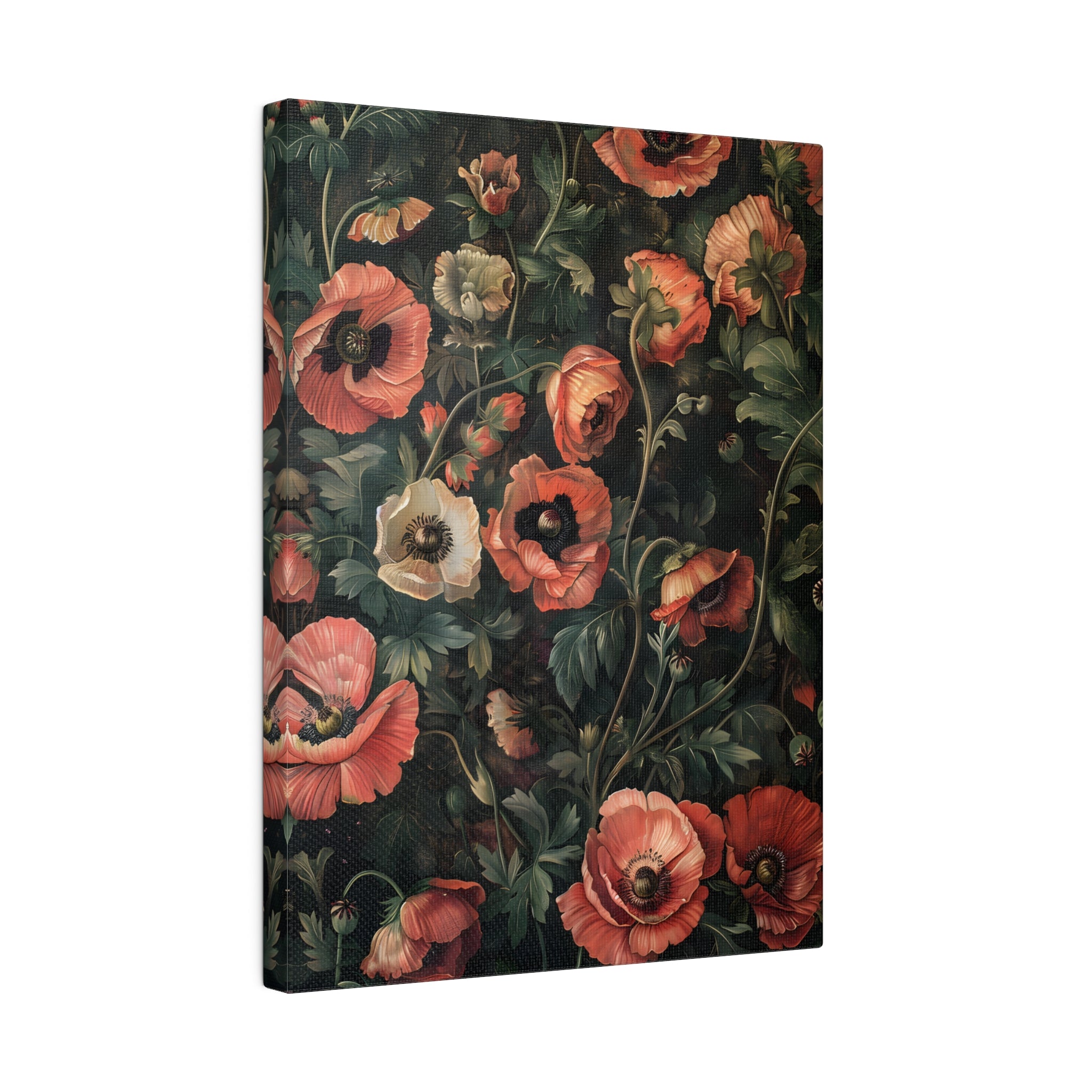 .75&quot; Matte Canvas - Enchanted Poppy Reverie