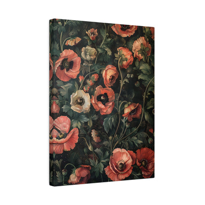 .75&quot; Matte Canvas - Enchanted Poppy Reverie