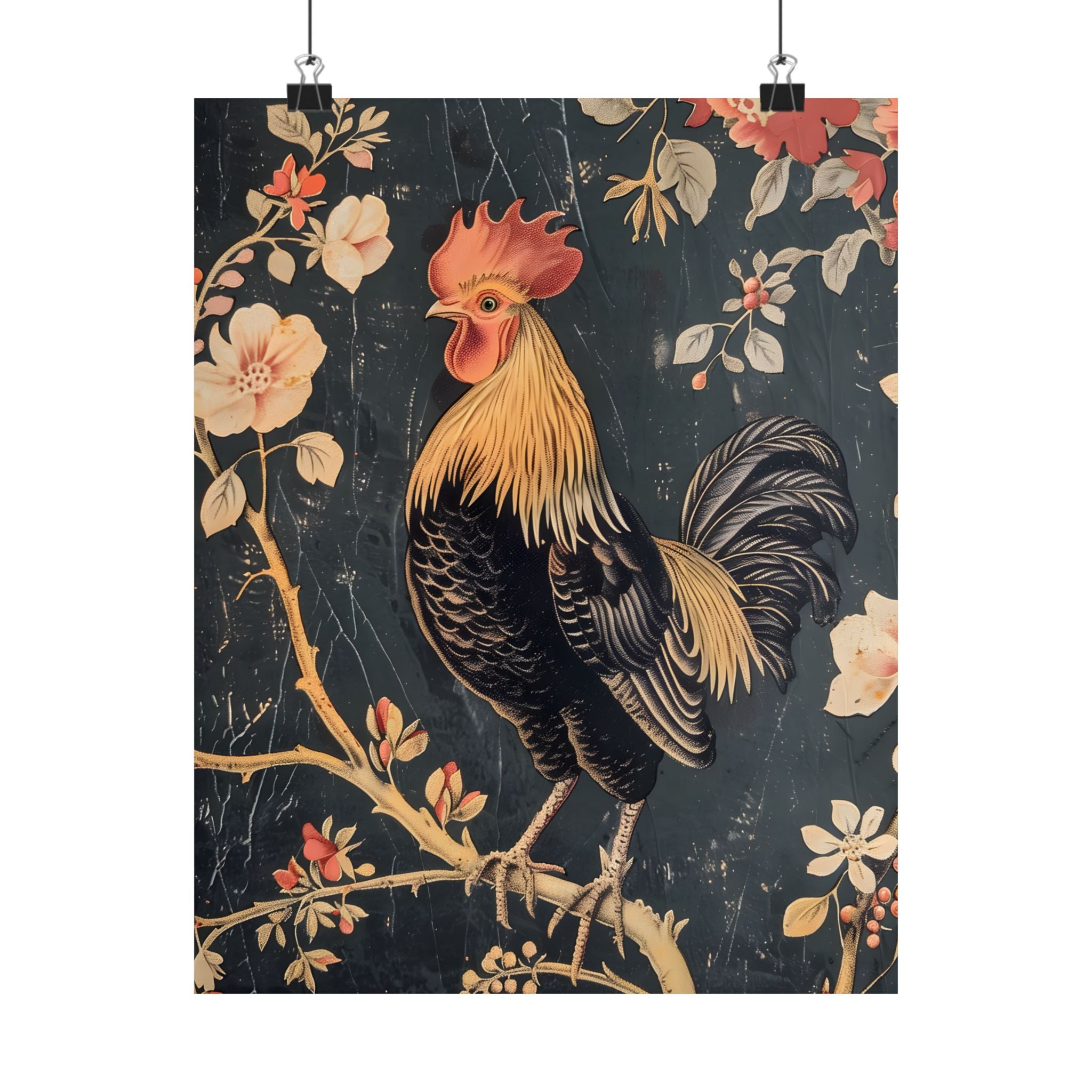 Blooming Rooster Glory