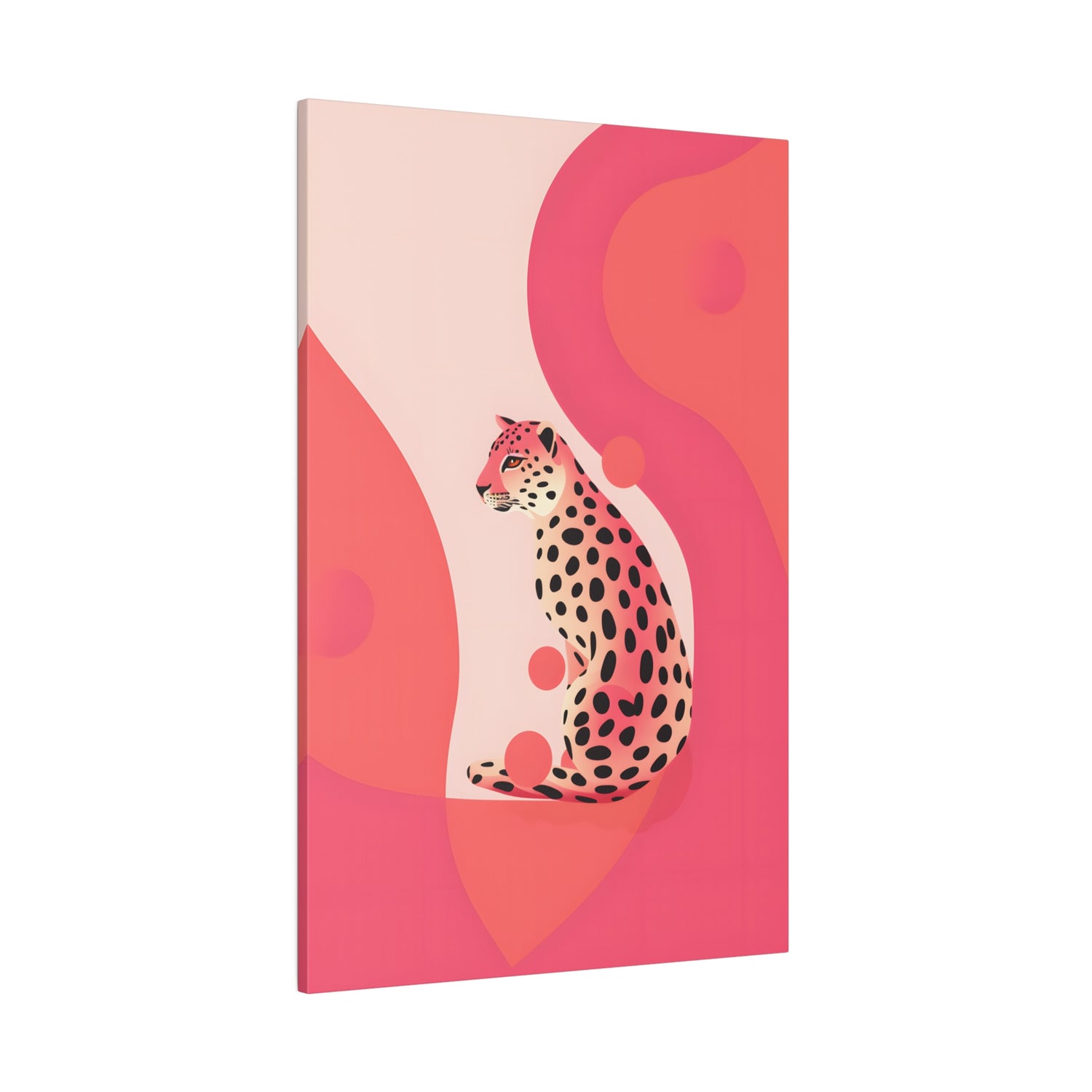 .75&quot; Matte Canvas - Cheetah&