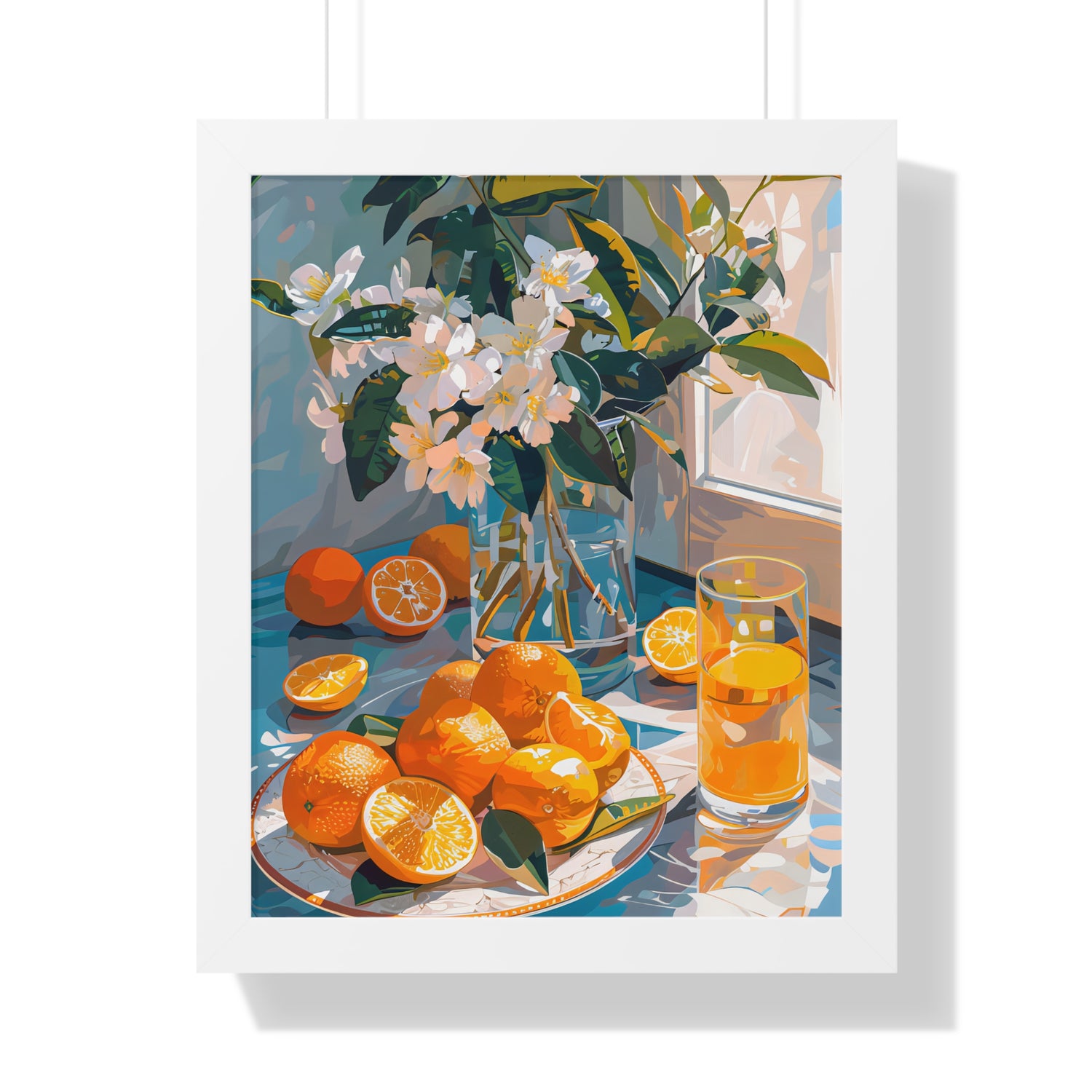 Framed Paper Print - Citrus Blossom Morning