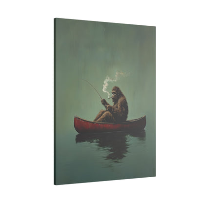 .75&quot; Matte Canvas - Bigfoot Canoe Adventure