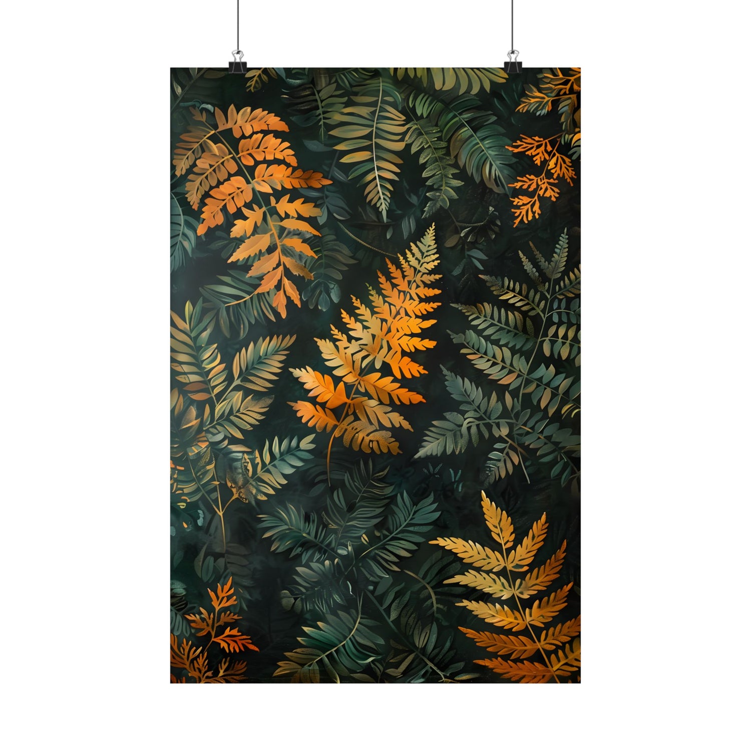 Golden Fern Elegance