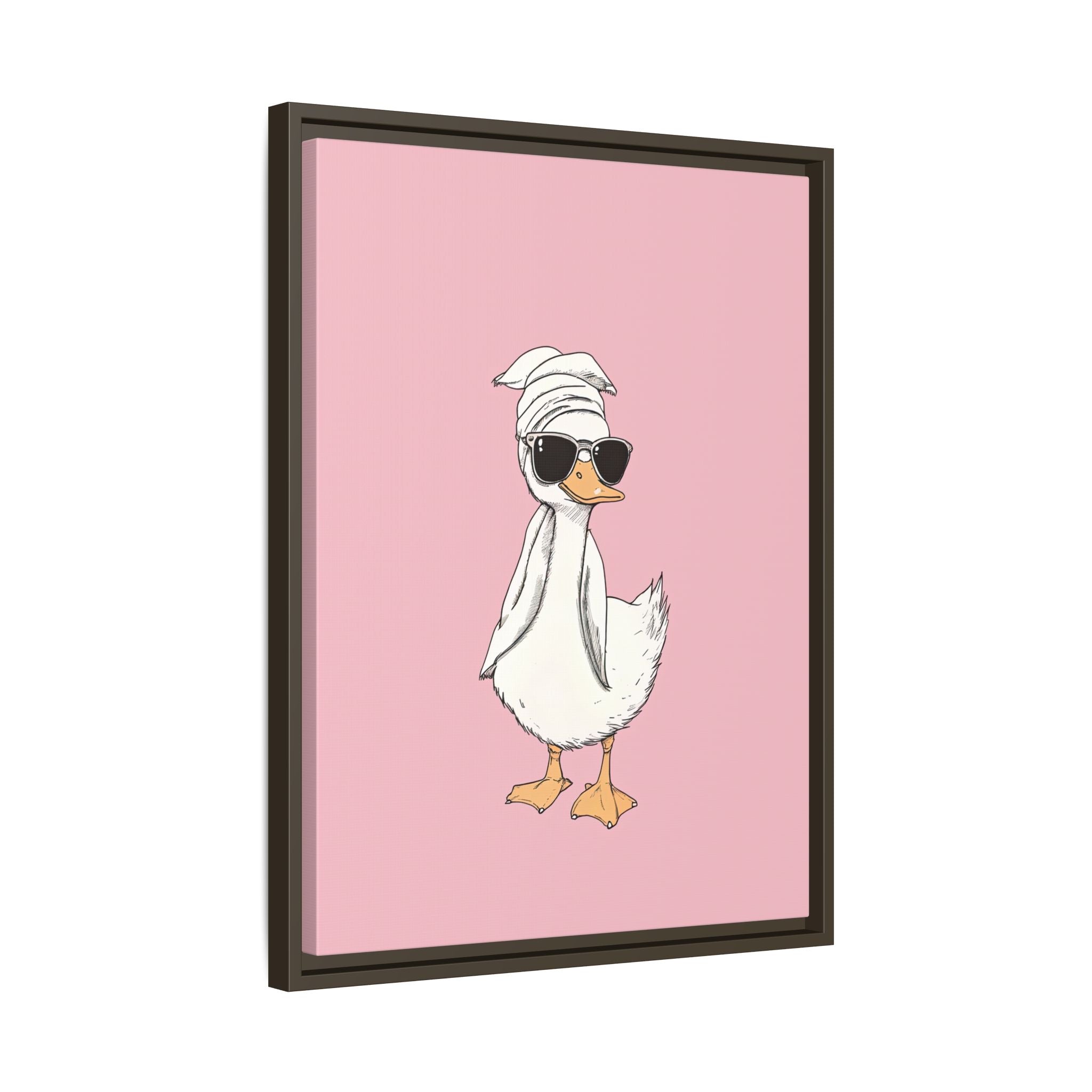 Framed Canvas - Sassy Duck Retreat
