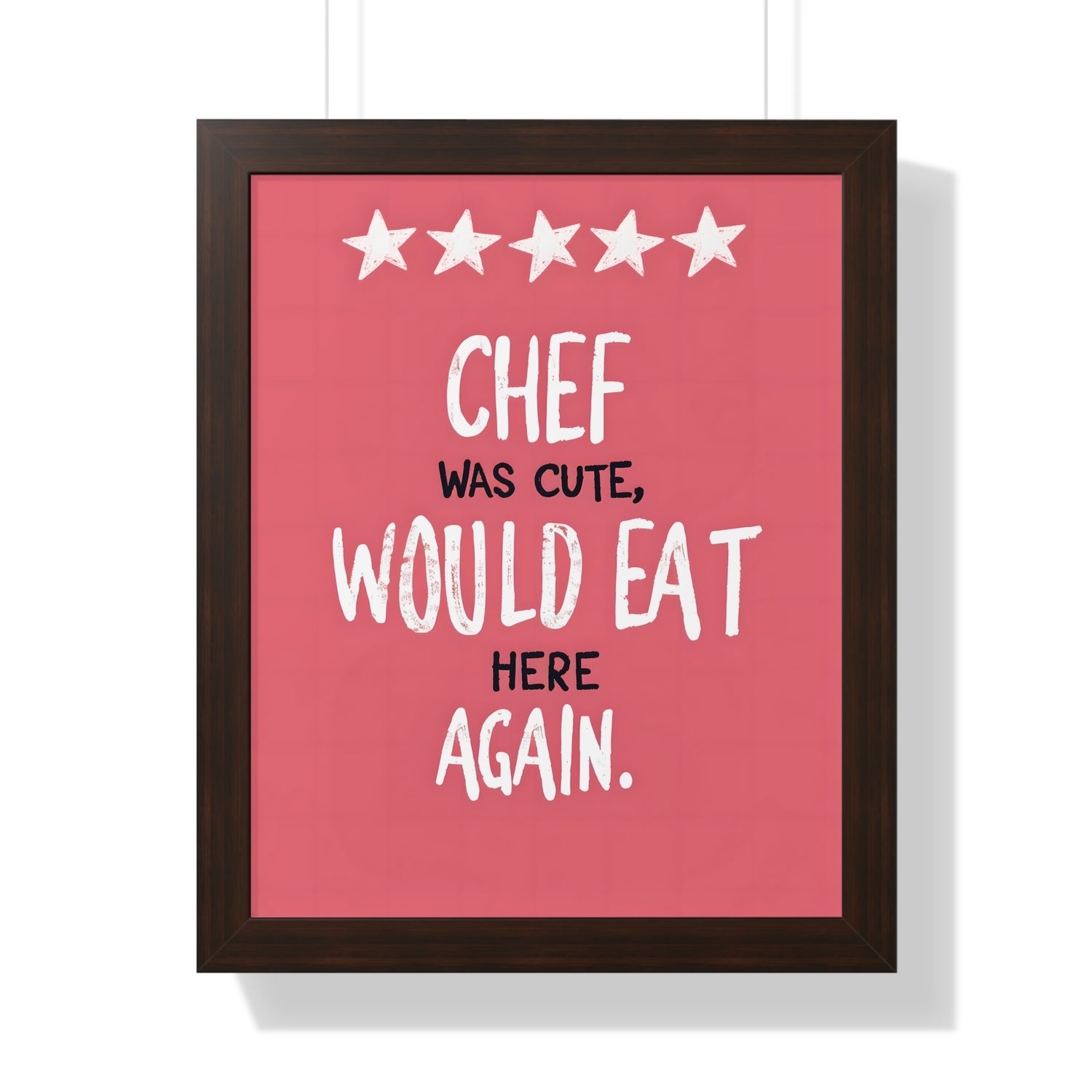 Framed Paper Print - Chef’s Charm