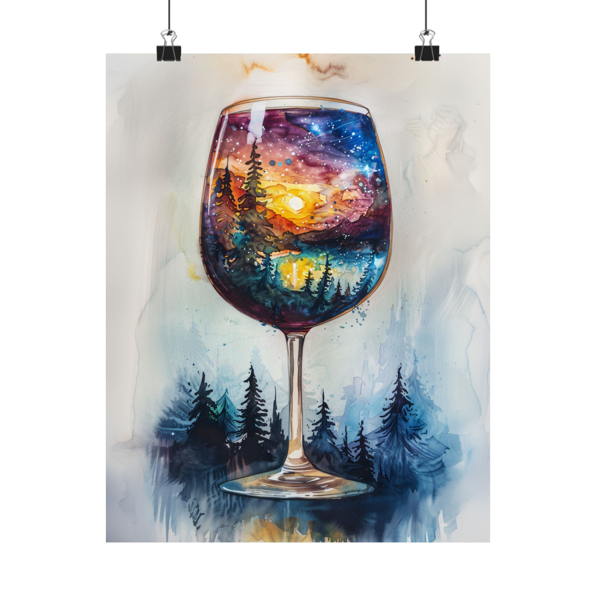 Galaxy Within the Wine Glass