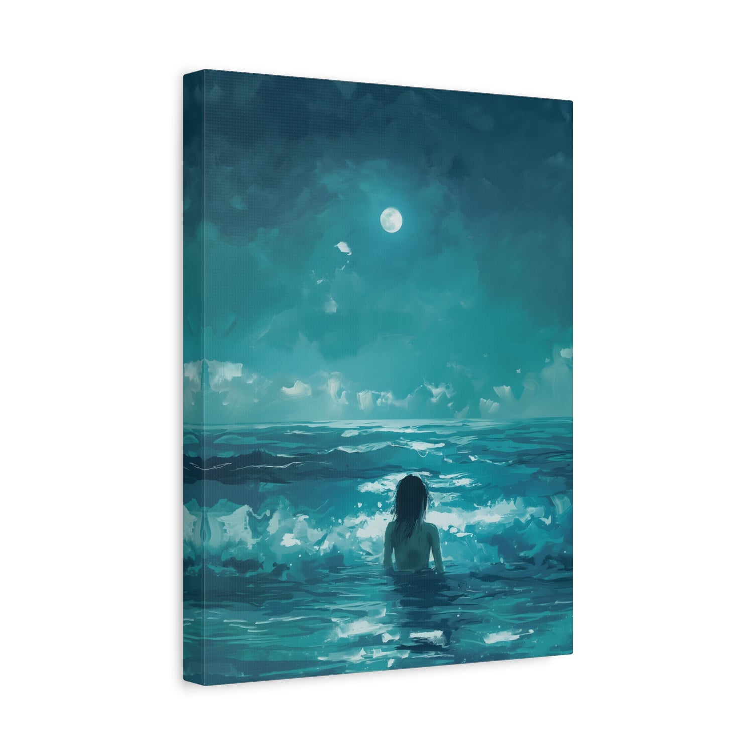 1.25" Matte Canvas - Married to the Sea