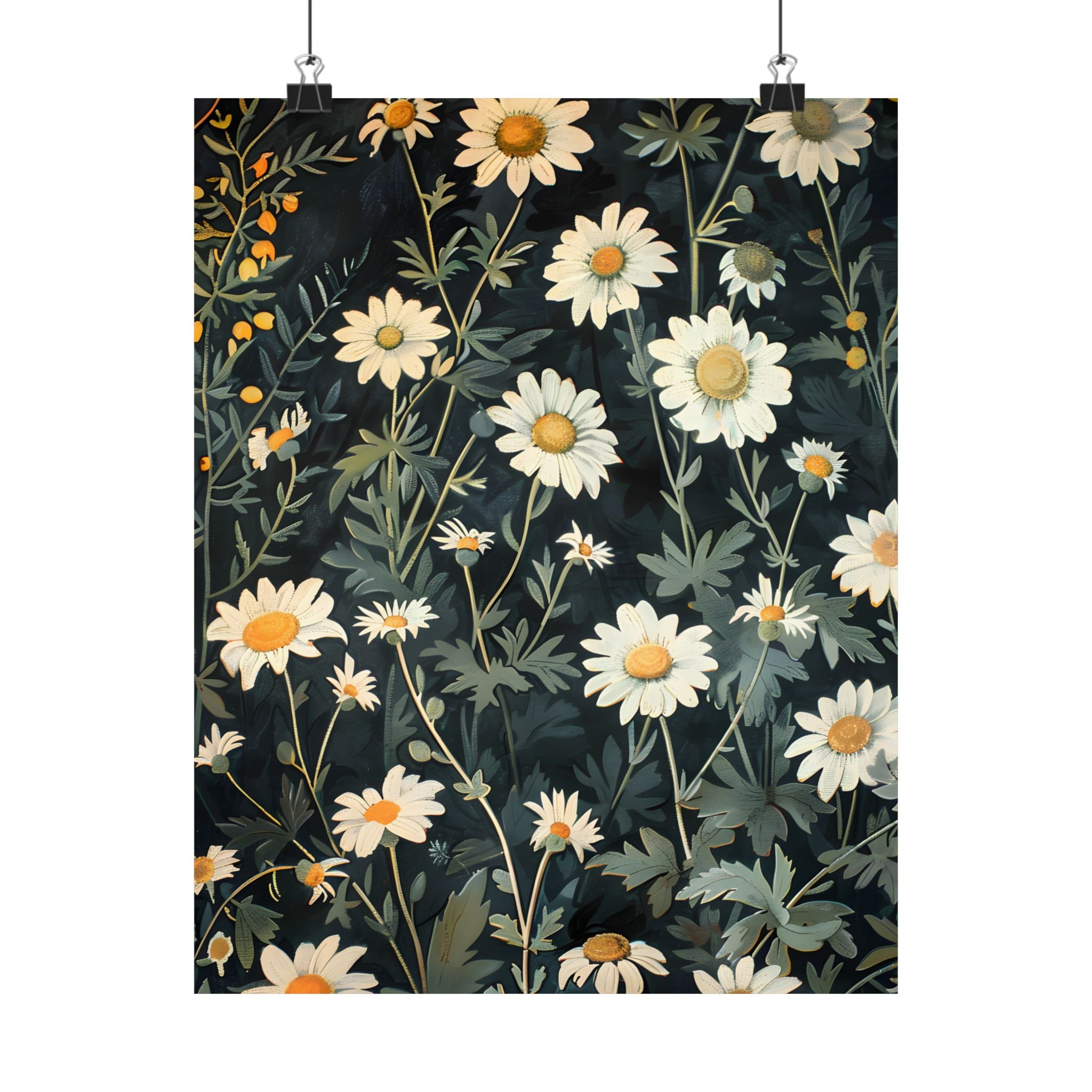 Vintage Daisies Elegance