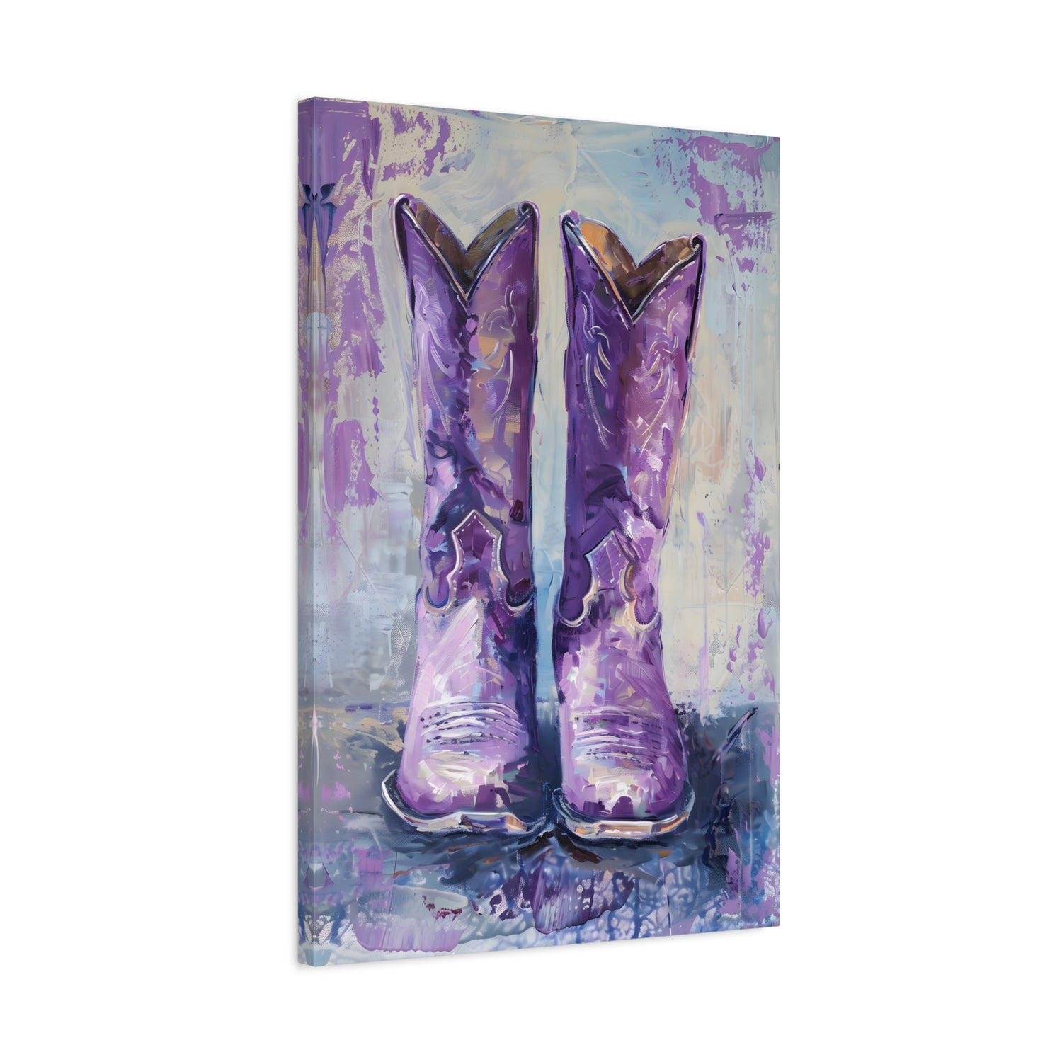 1.25" Matte Canvas - Violet Cowgirl Spirit