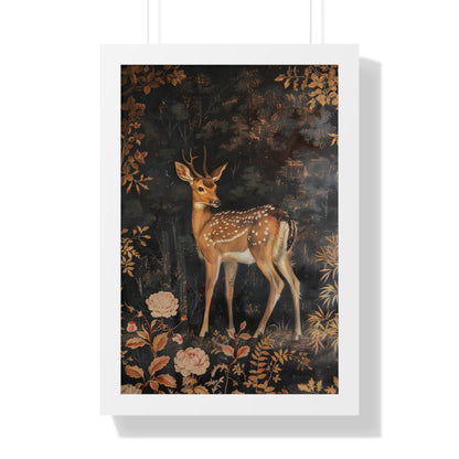 Framed Paper Print - Enchanted Forest Doe