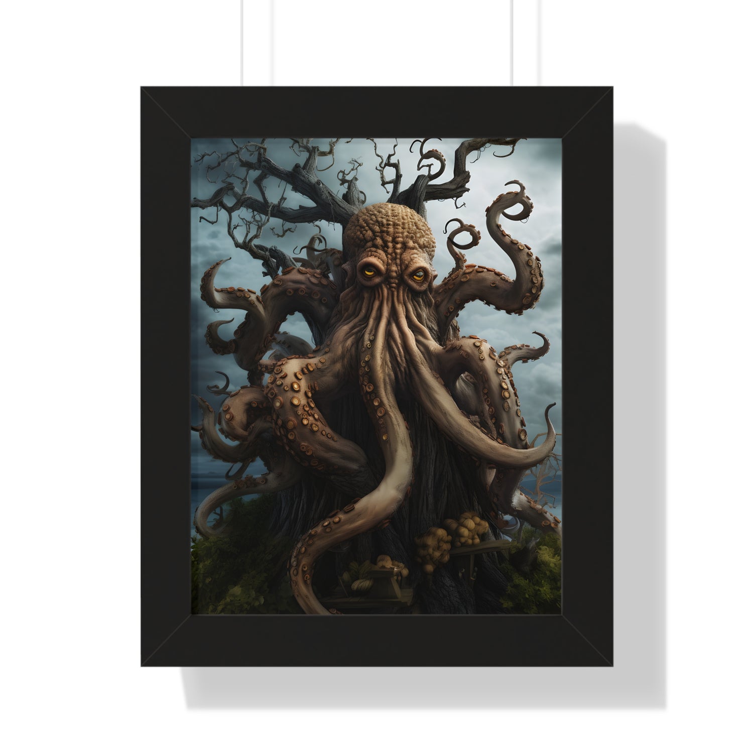 Framed Paper Print - Cthulhu&