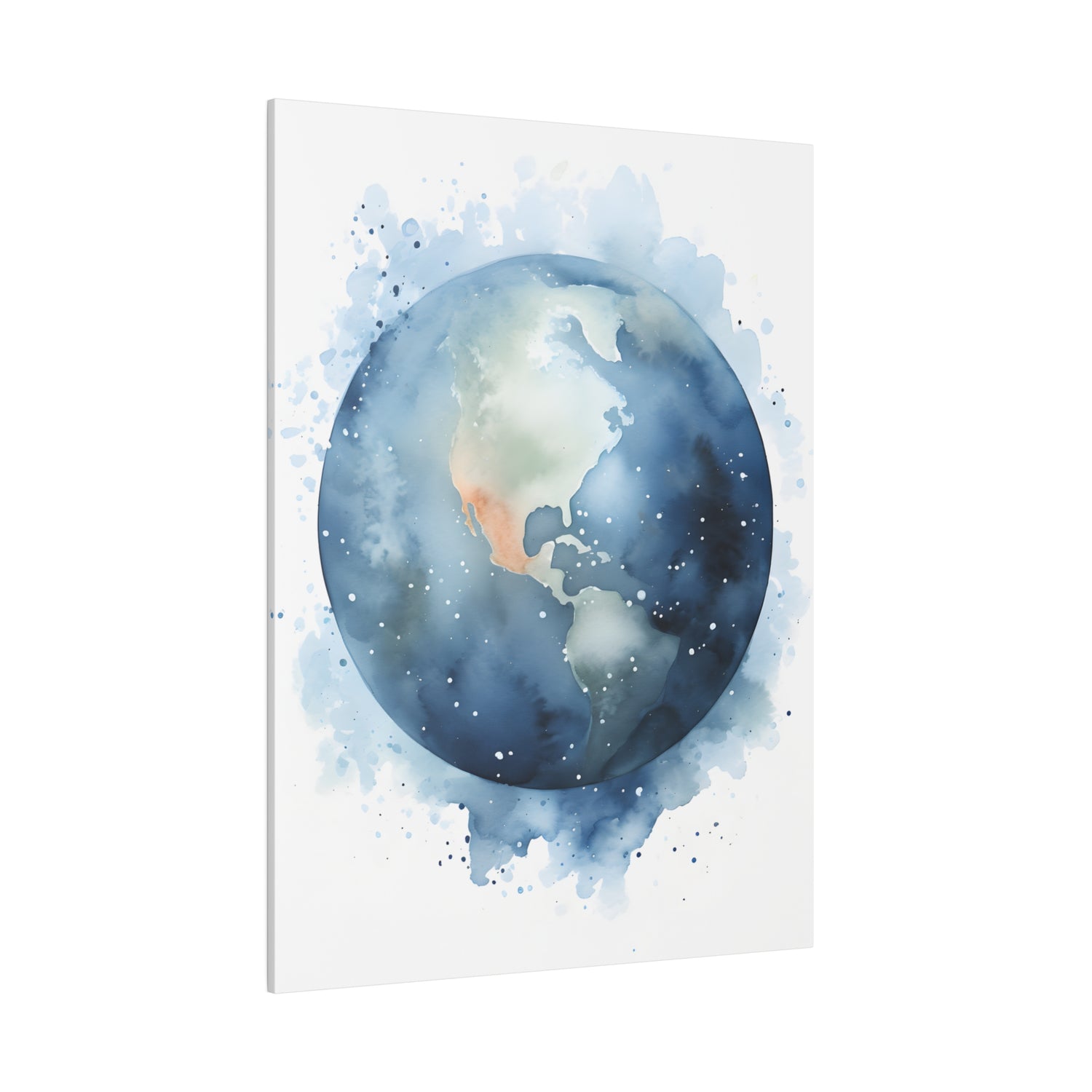 .75&quot; Matte Canvas - Celestial Splash Globe