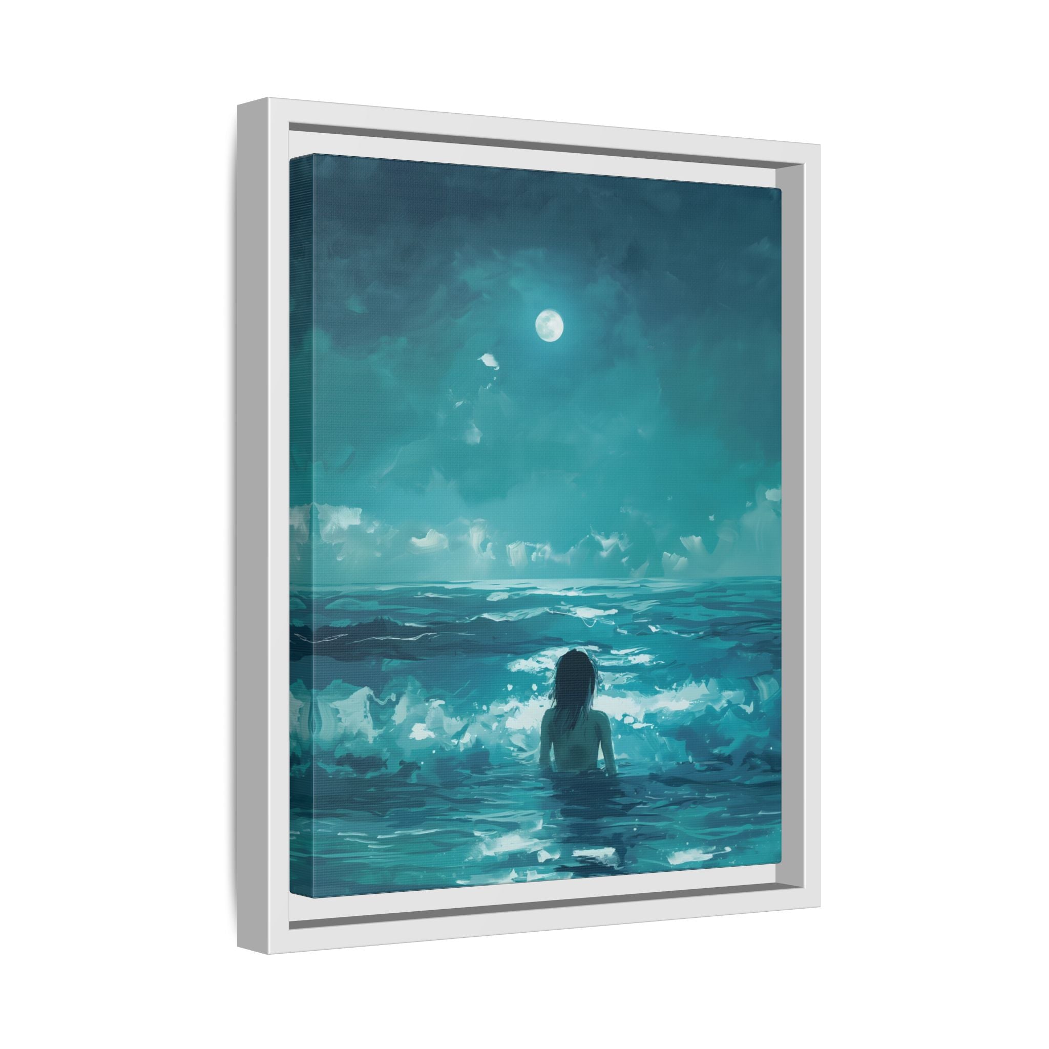 Framed Canvas - Married to the Sea