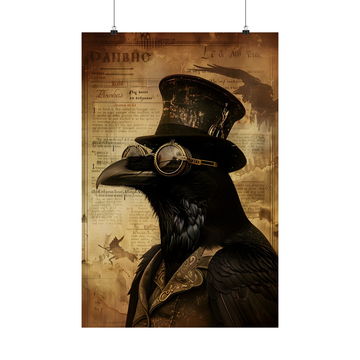 Steampunk Raven&