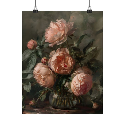 Vintage Blush Peony Bouquet