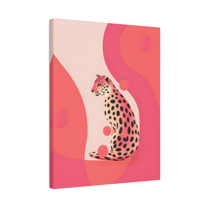 .75&quot; Matte Canvas - Cheetah&